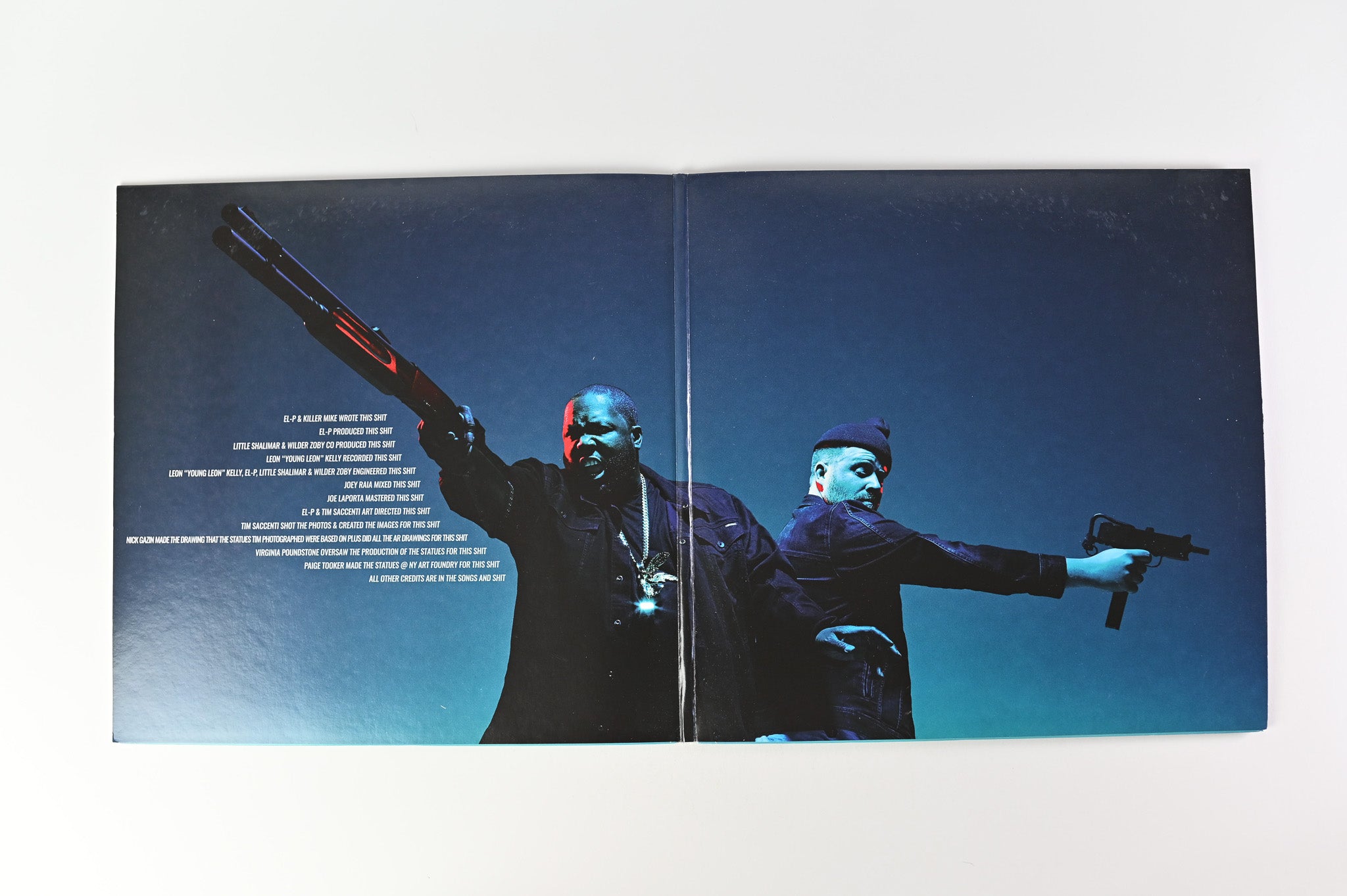 Run The Jewels - Run The Jewels 3 on Run The Jewels Inc Gold Vinyl