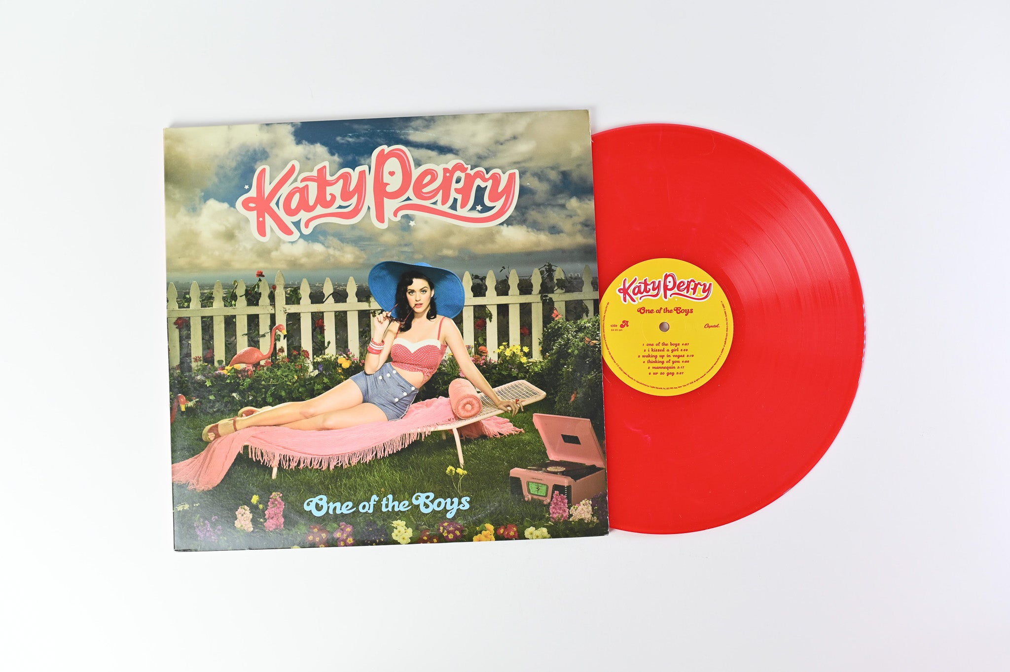 Katy Perry - One Of The Boys on Capitol Red and Yellow Vinyl