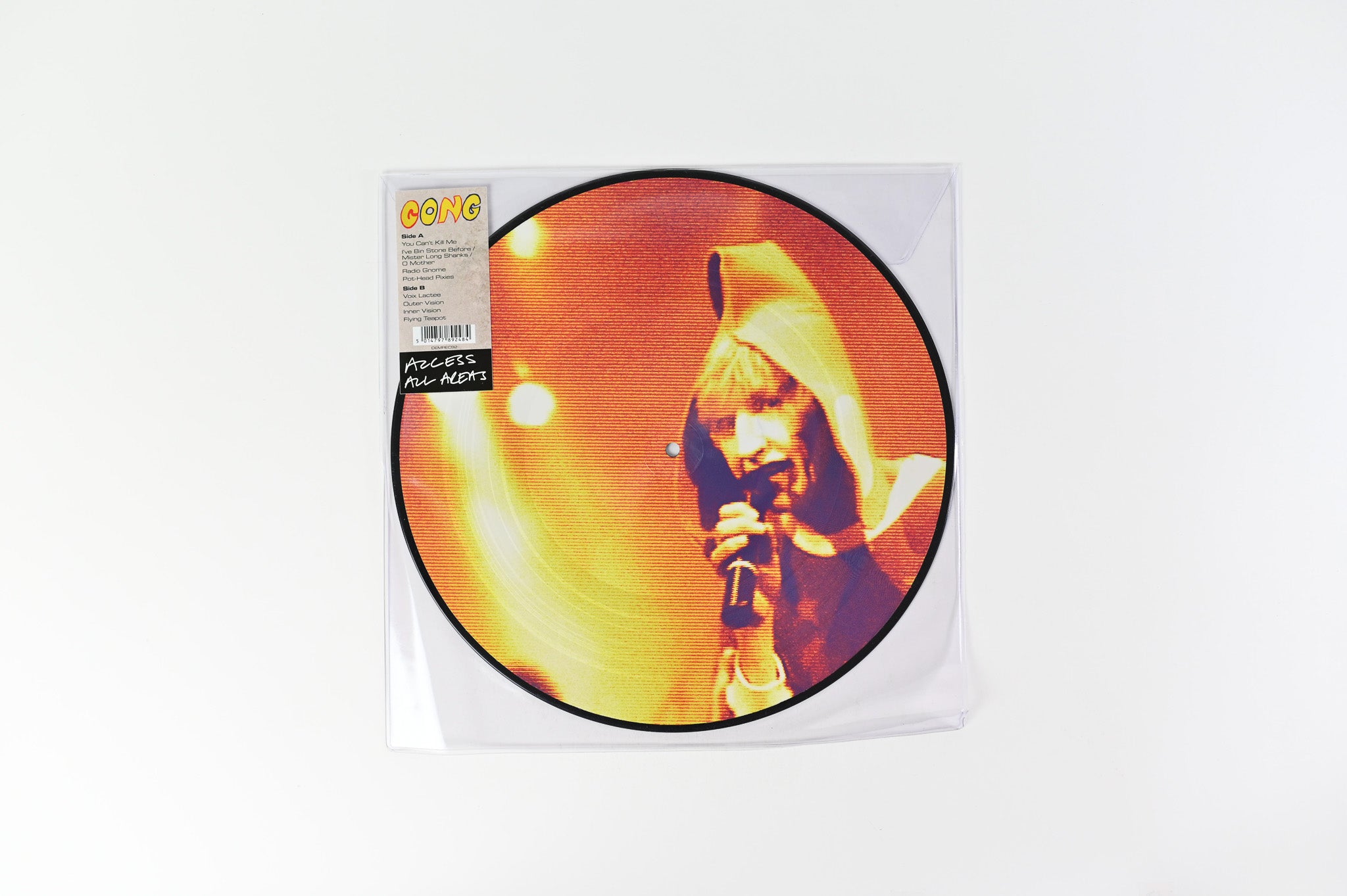 Gong - Access All Areas on Demon Ltd Picture Disc Reissue