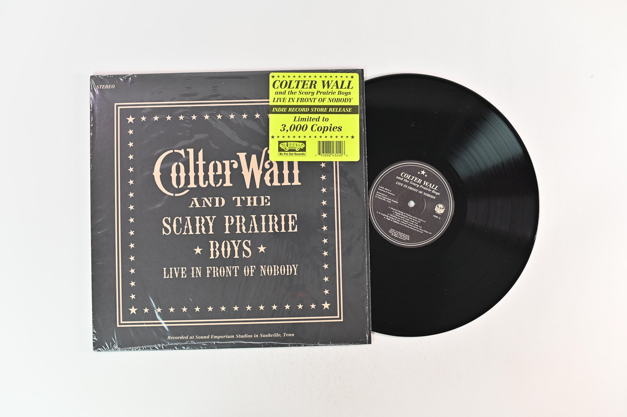 Colter Wall And The Scary Prairie Boys - Live In Front Of Nobody on La Honda Ltd Pressing