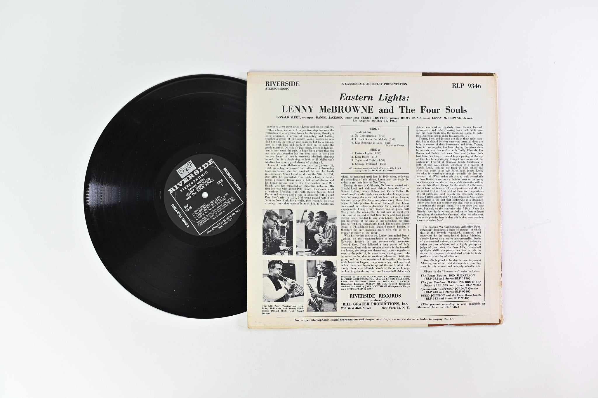 Lenny McBrowne - Eastern Lights on Riverside Stereo Deep Groove