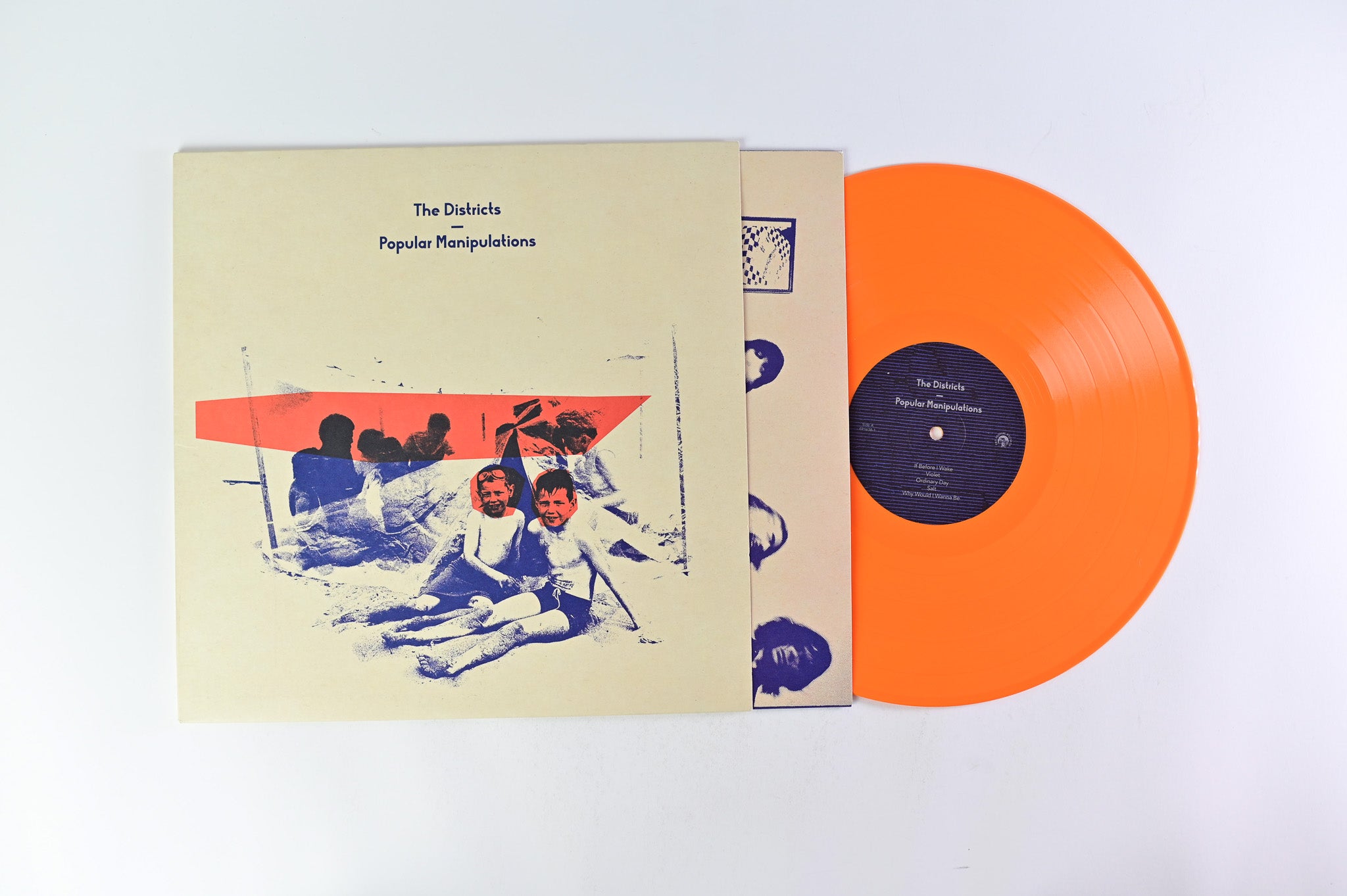 The Districts - Popular Manipulations on Fat Possum Records - Orange Vinyl