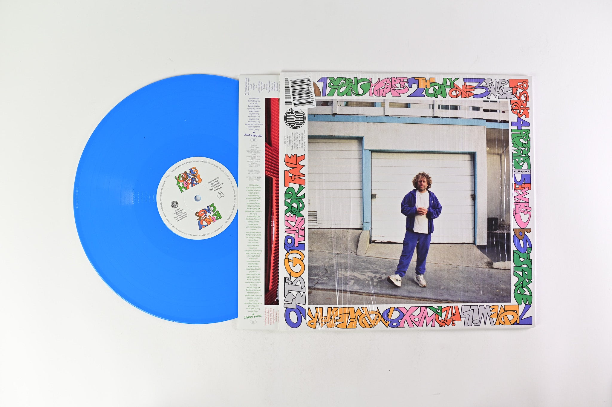 Benny Sings - Young Hearts on Stones Throw Records - Blue Vinyl