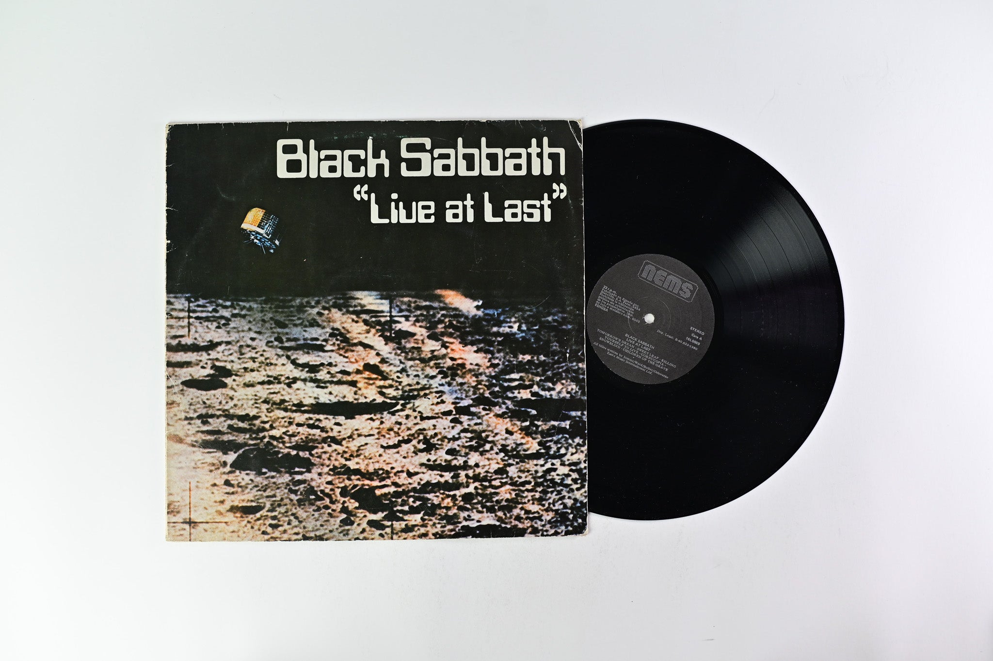 Black Sabbath - Live At Last... on NEMS - Spanish pressing