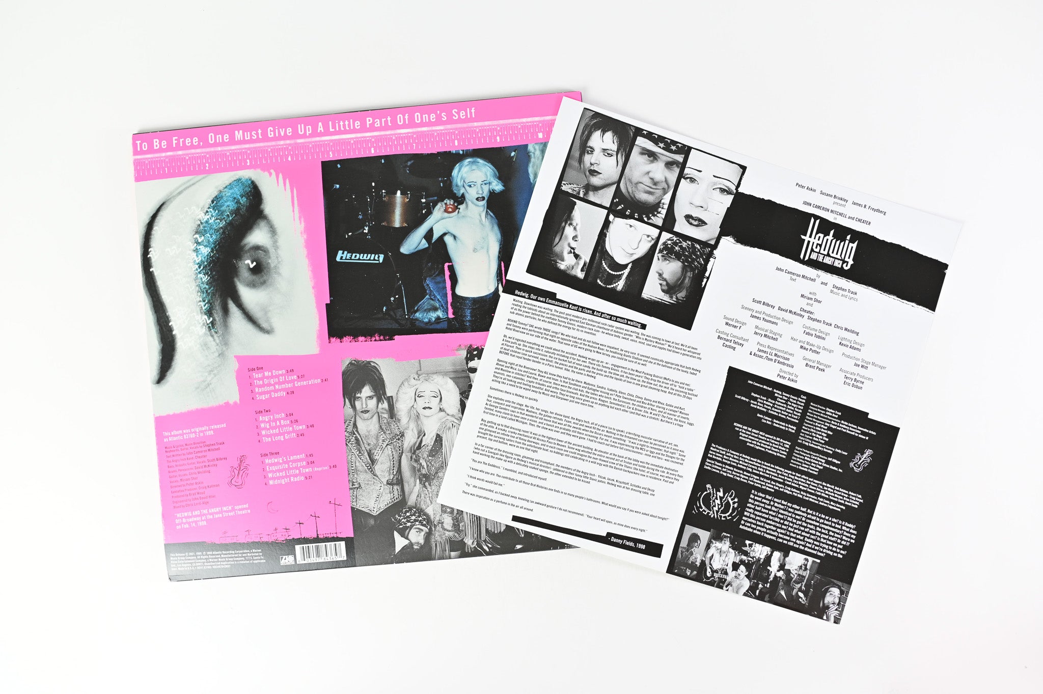 Hedwig And The Angry Inch - Hedwig And The Angry Inch (Original Cast Recording) on Atlantic Ltd Pink Reissue