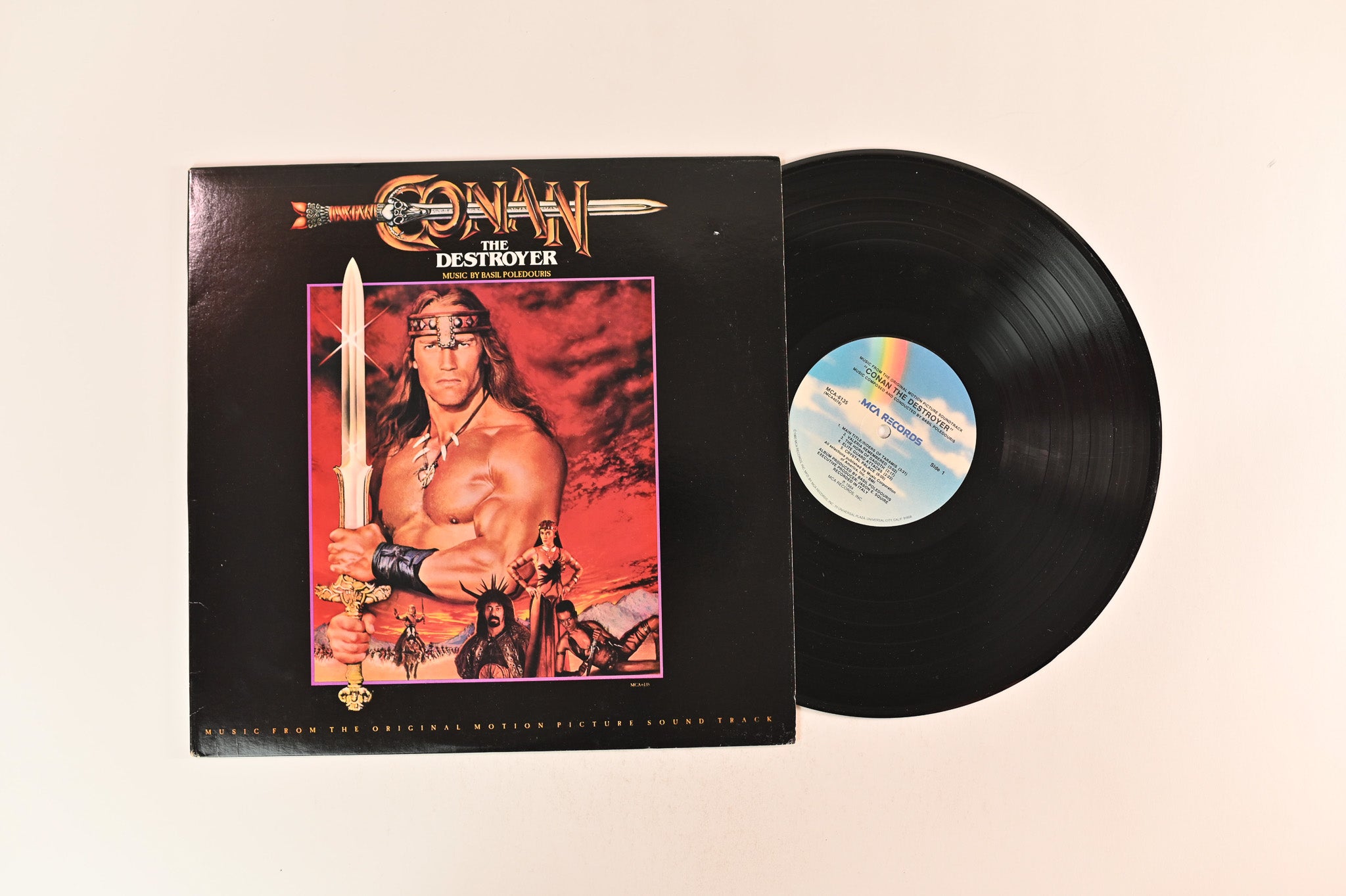 Basil Poledouris - Conan The Destroyer - Music From The Original Motion Picture Soundtrack on MCA