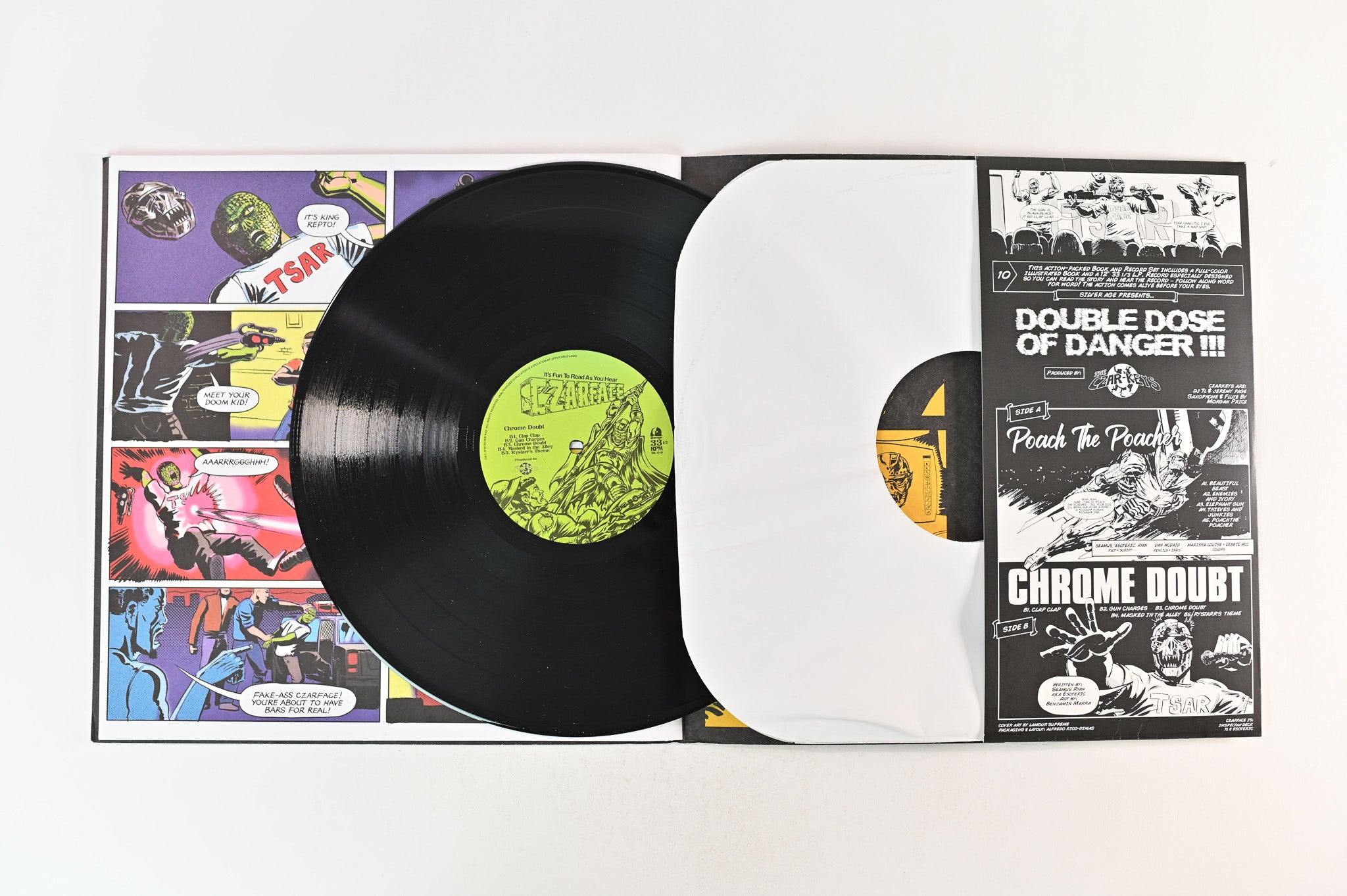 Czarface - Double Dose Of Danger on Silver Age RSD 2019 Ltd Comic Book Cover