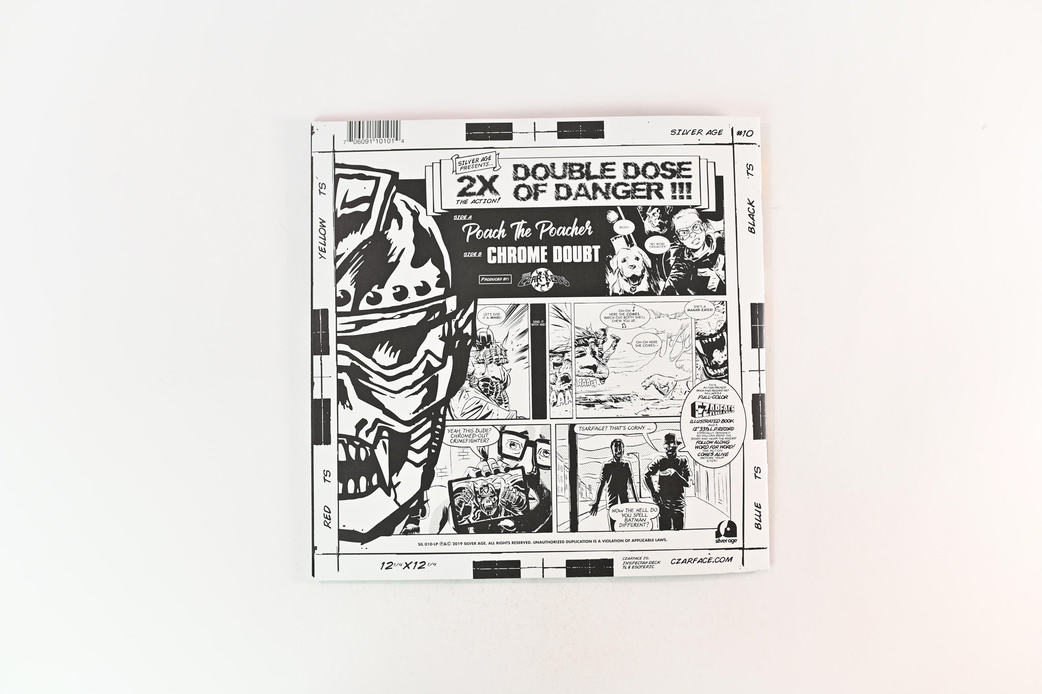 Czarface - Double Dose Of Danger on Silver Age RSD 2019 Ltd Comic Book Cover