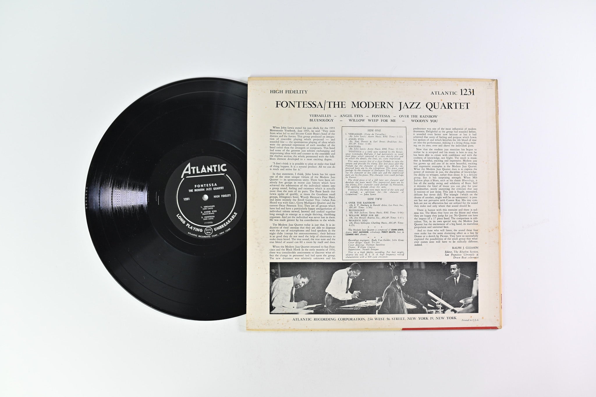 The Modern Jazz Quartet - Fontessa on Atlantic Mono