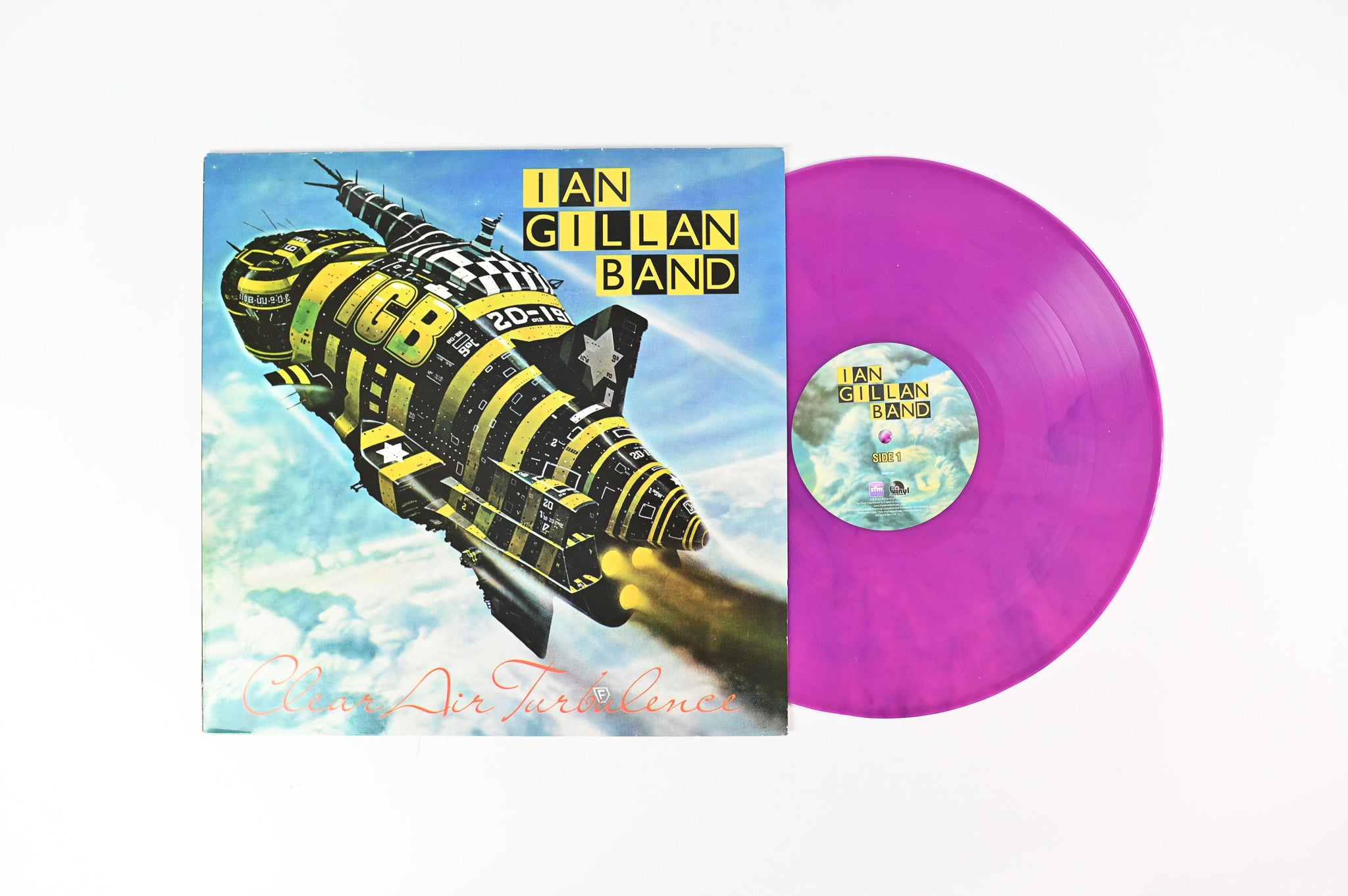 Ian Gillan Band - Clear Air Turbulence on Vinyl Countdown Purple Reissue