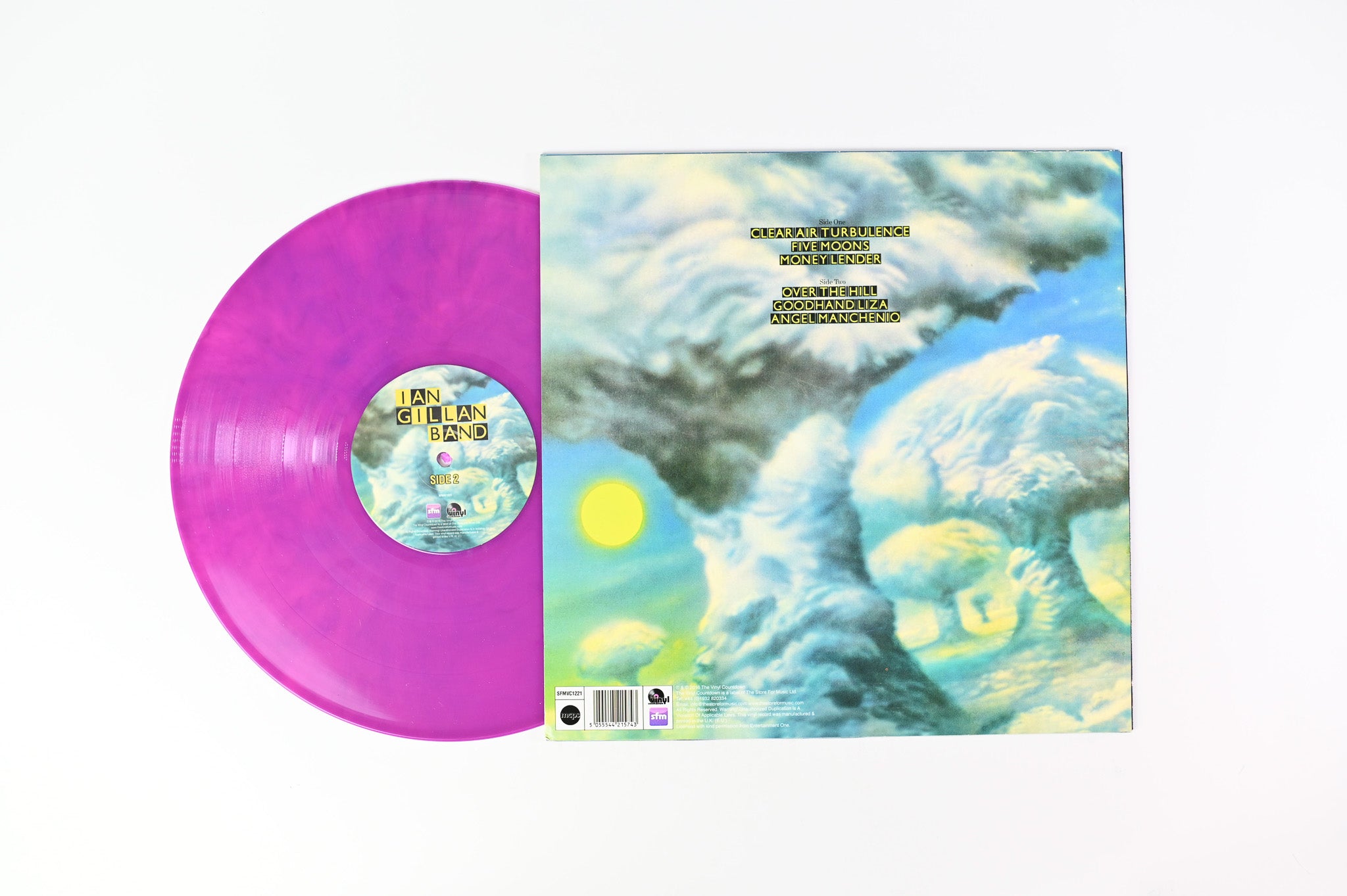 Ian Gillan Band - Clear Air Turbulence on Vinyl Countdown Purple Reissue