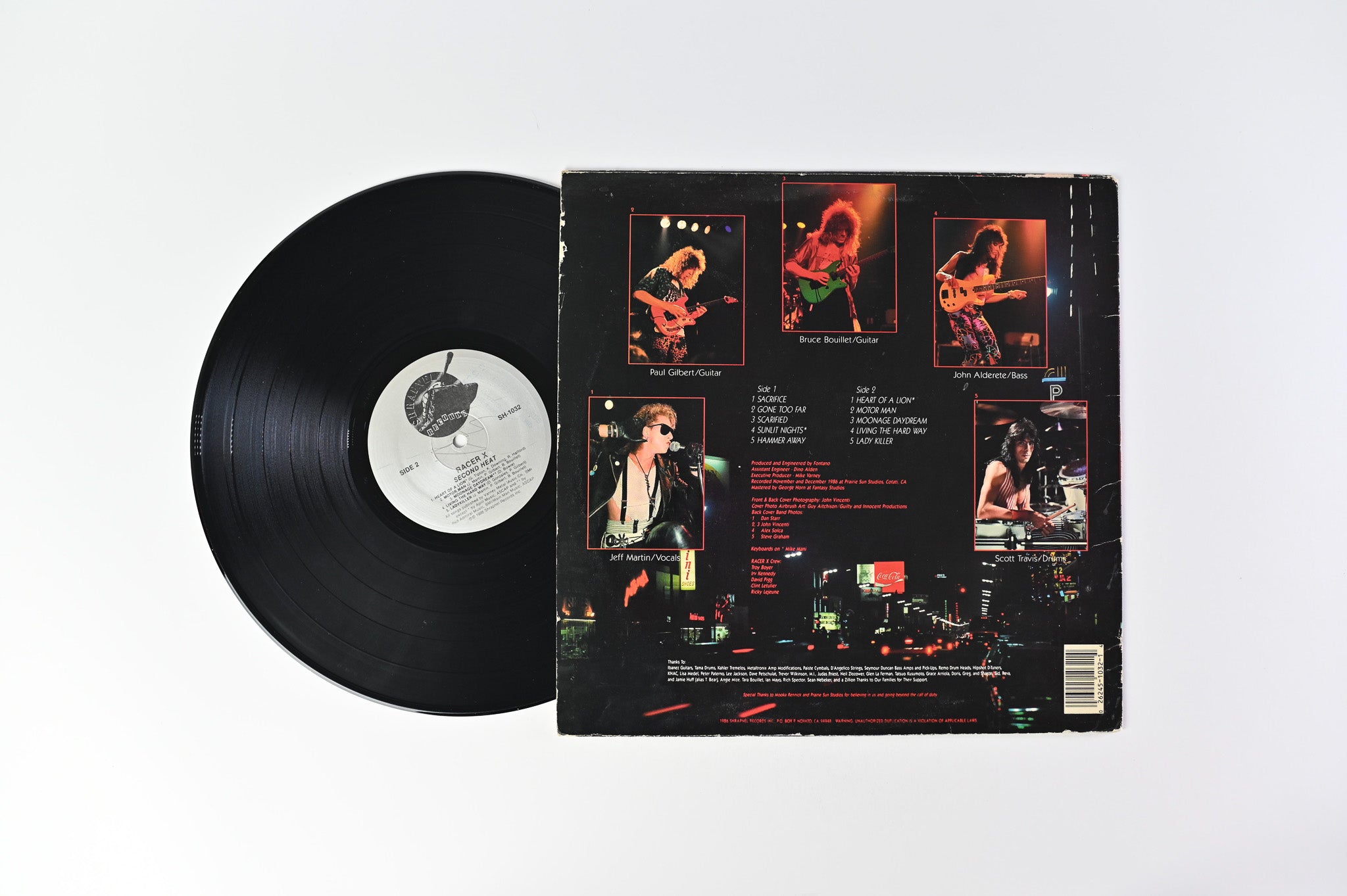 Racer X - Second Heat on Shrapnel