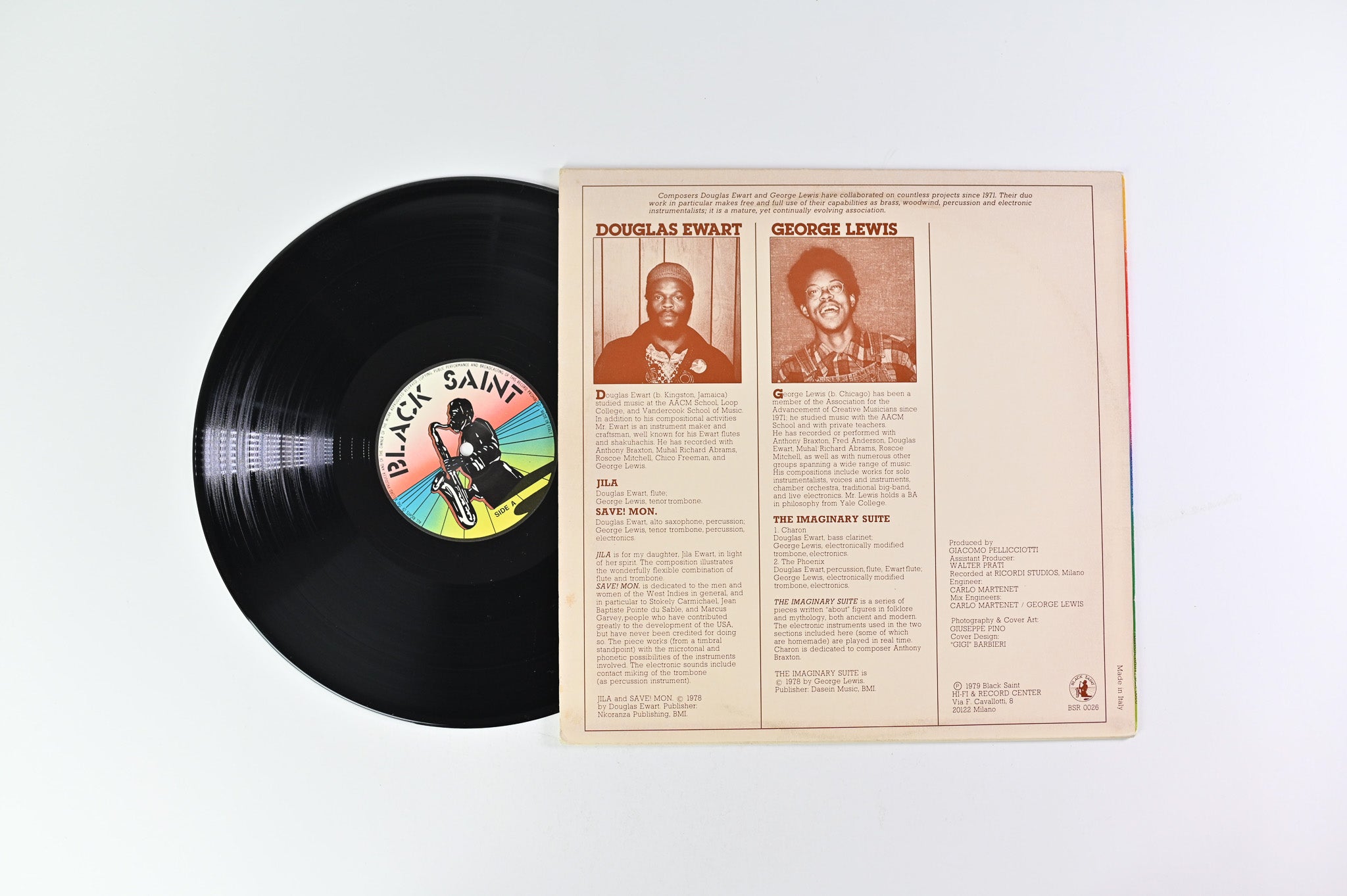 George Lewis - Jila - Save ! Mon. - The Imaginary Suite on Black Saint