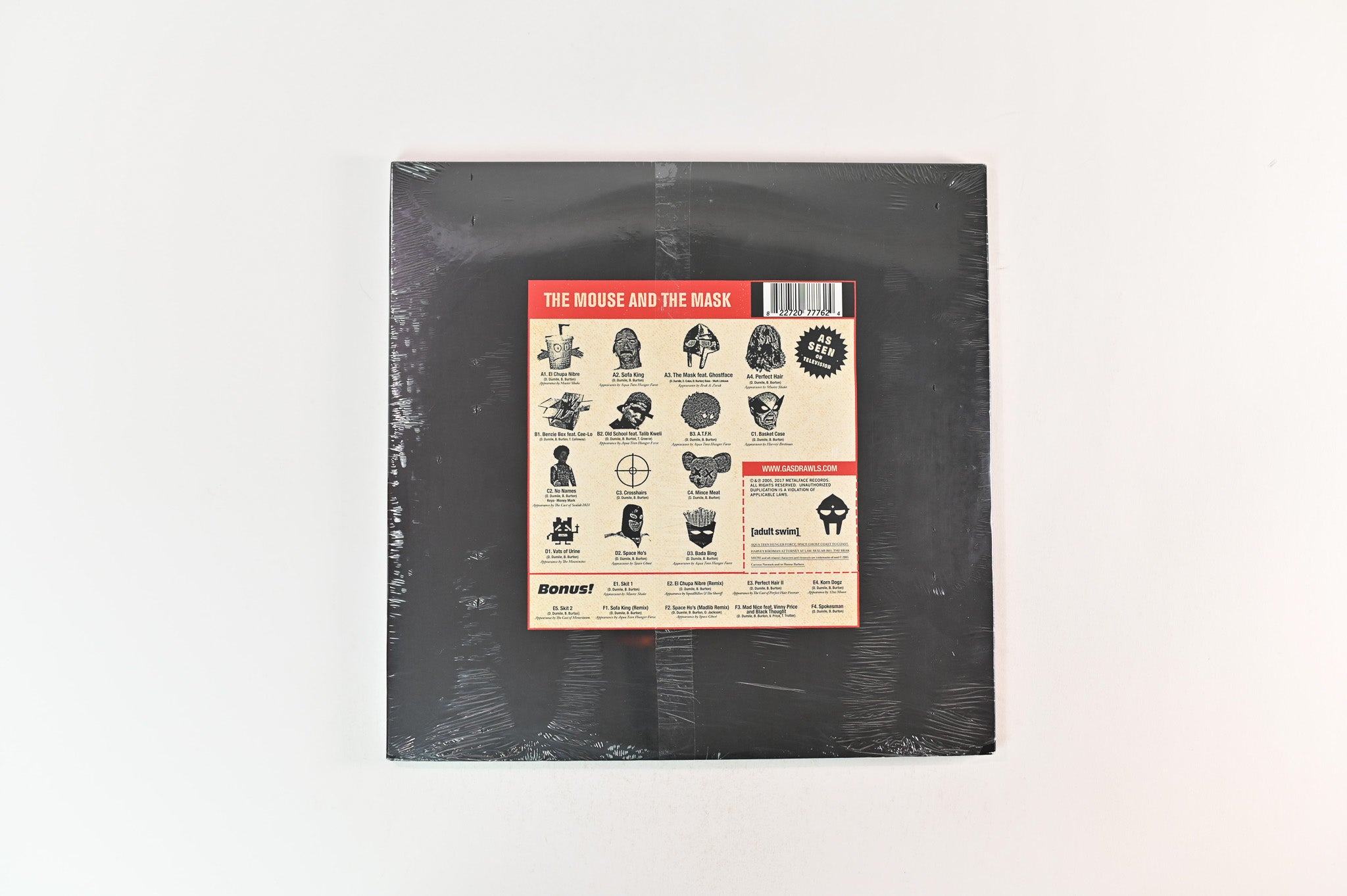 Danger Doom - The Mouse And The Mask on Metal Face Deluxe Editon Reissue Sealed