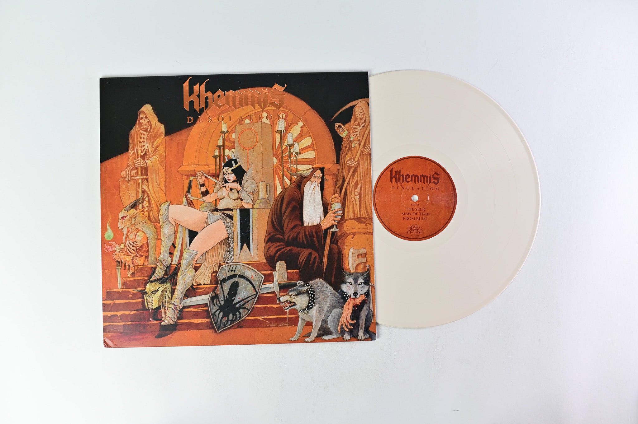 Khemmis - Desolation on 20 Buck Spin - Bone Colored Vinyl