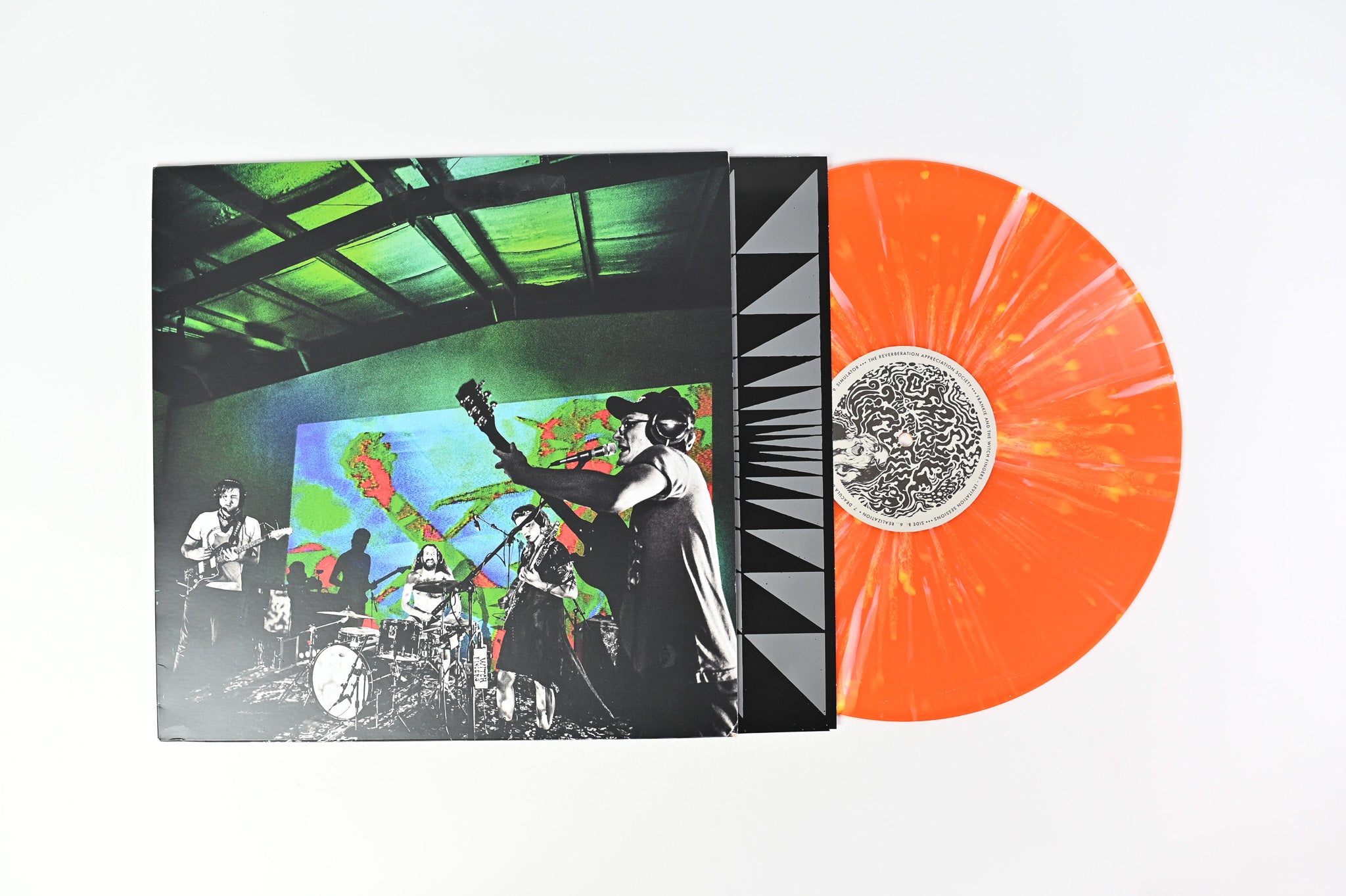 Frankie And The Witch Fingers - Levitation Sessions on RAS Ltd Orange Splatter Vinyl