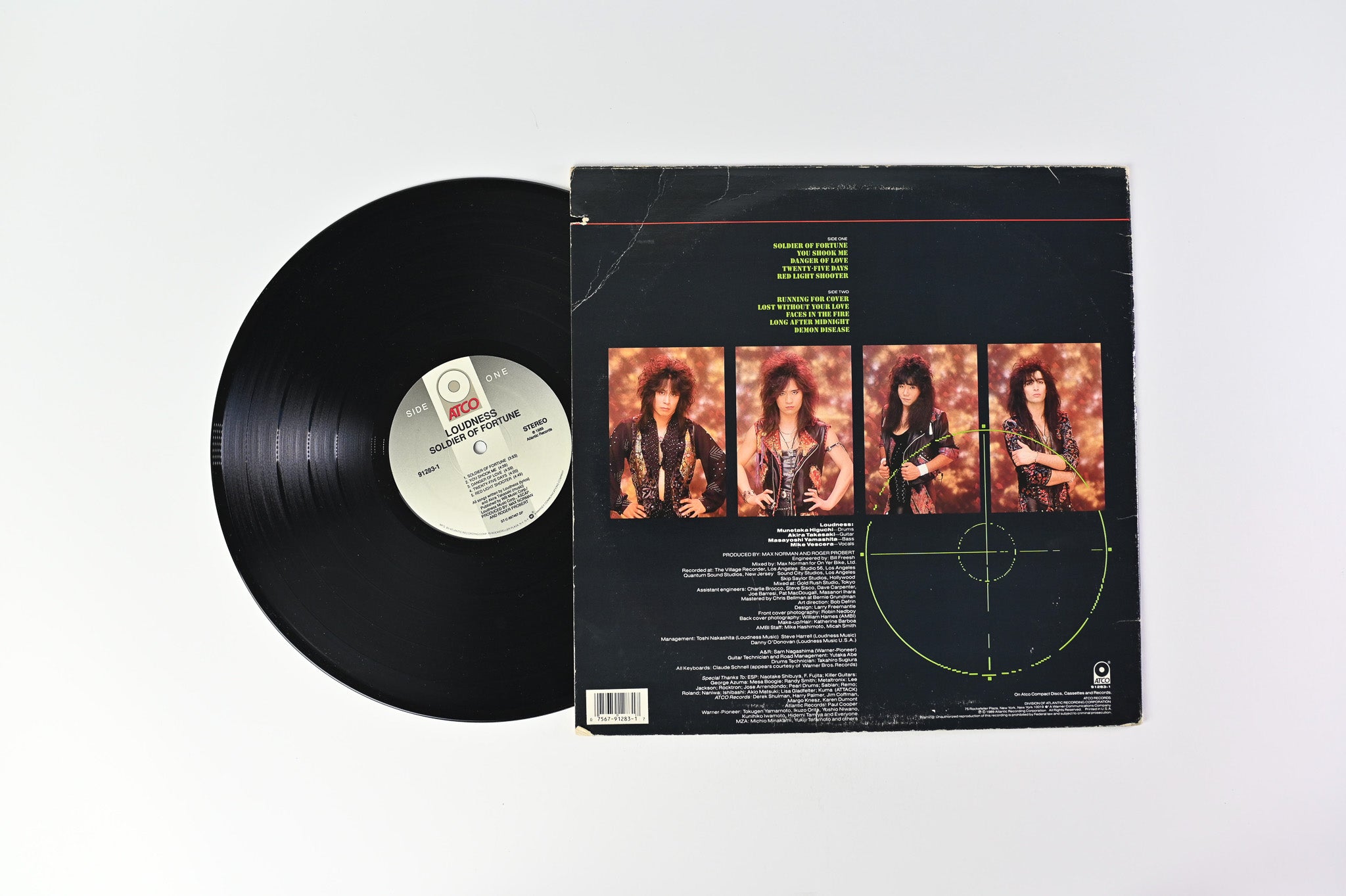 Loudness - Soldier Of Fortune on Atco