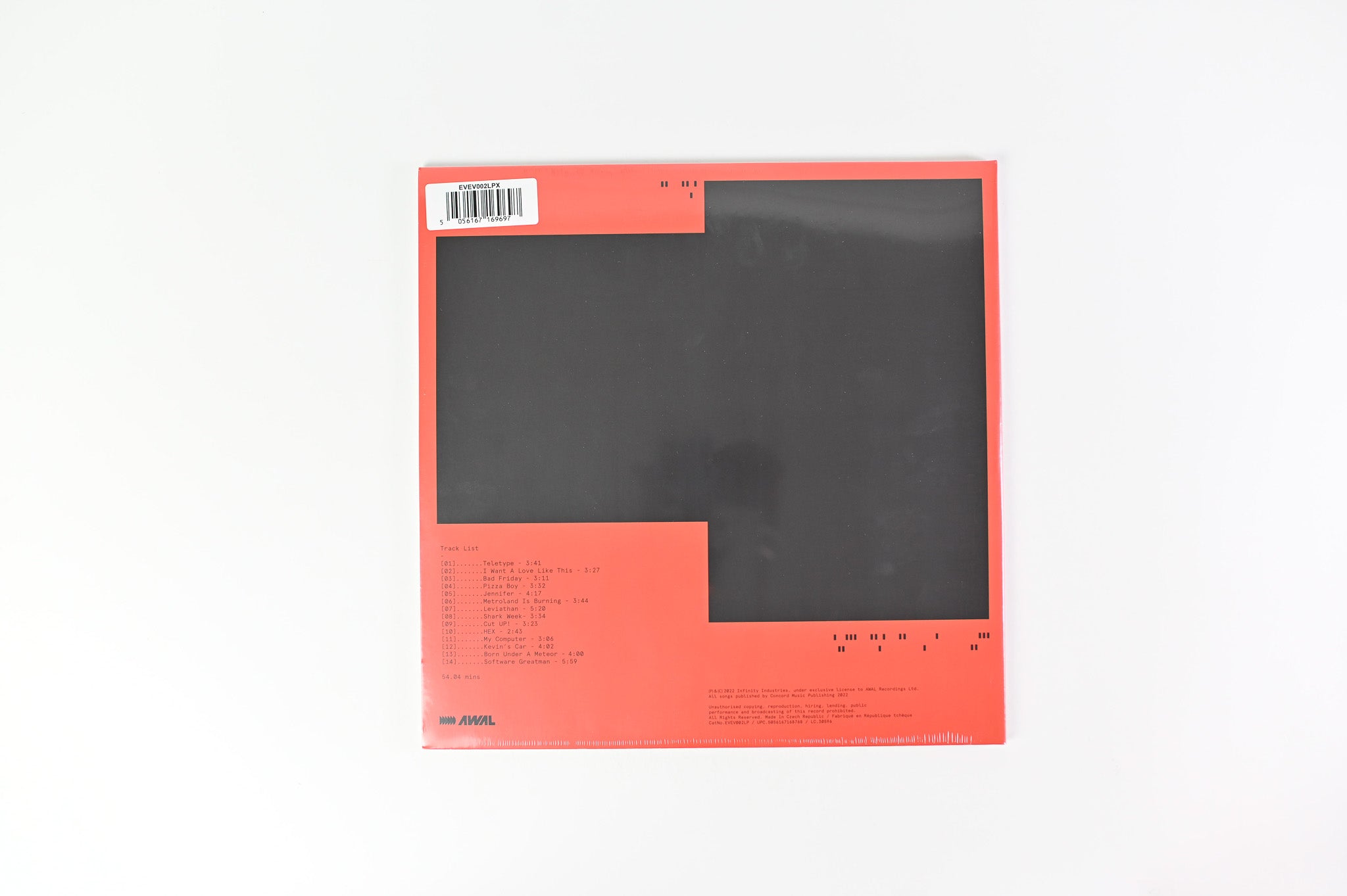 Everything Everything - Raw Data Feel on Infinity Yellow Vinyl Sealed