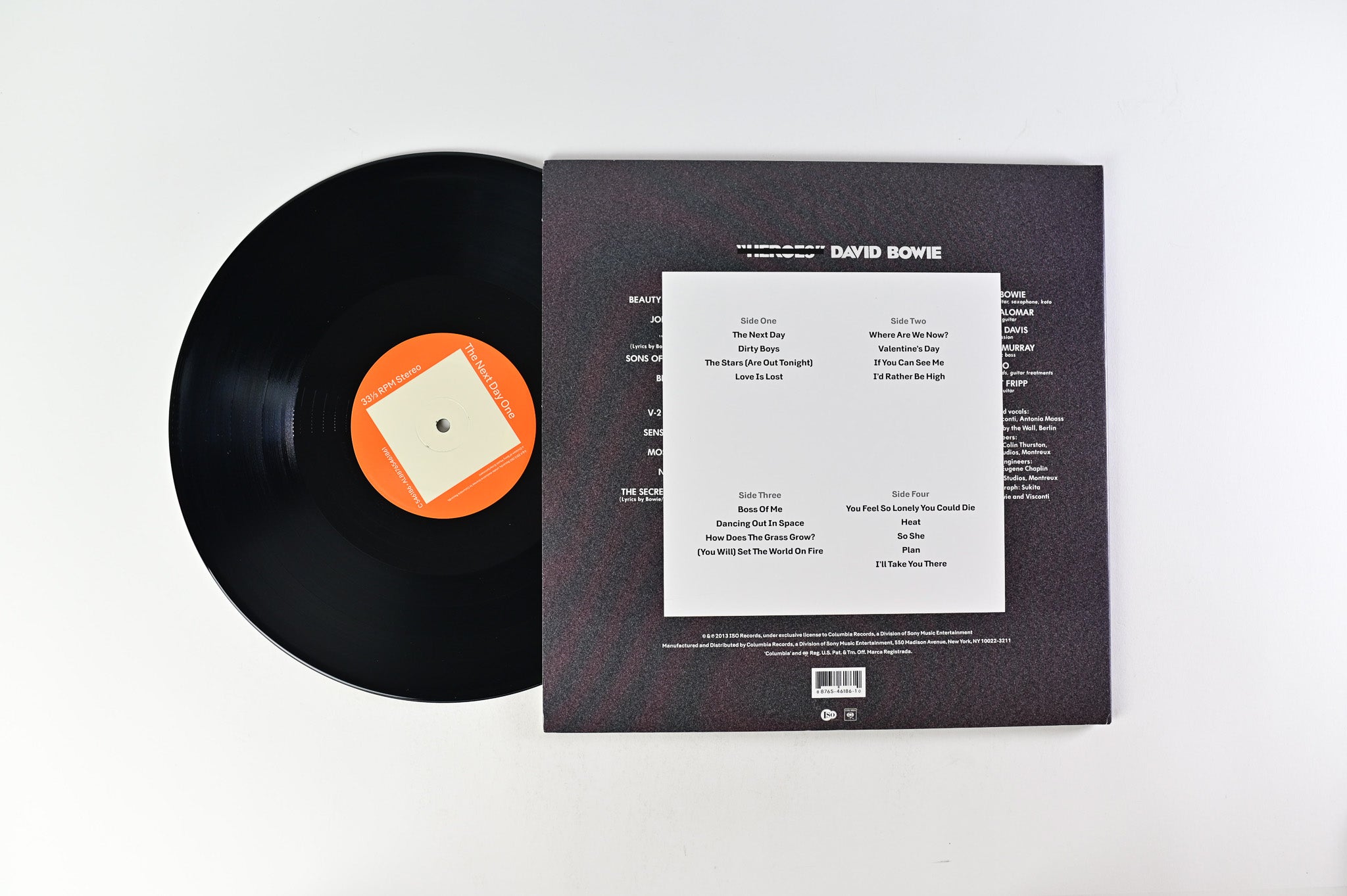 David Bowie - The Next Day on ISO/Columbia Records