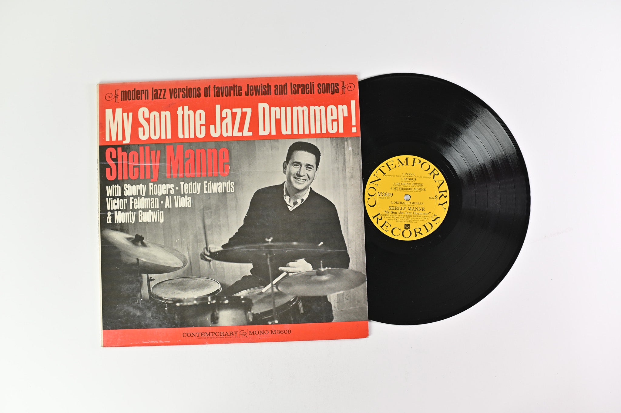 Shelly Manne - My Son The Jazz Drummer! on Contemporary Records