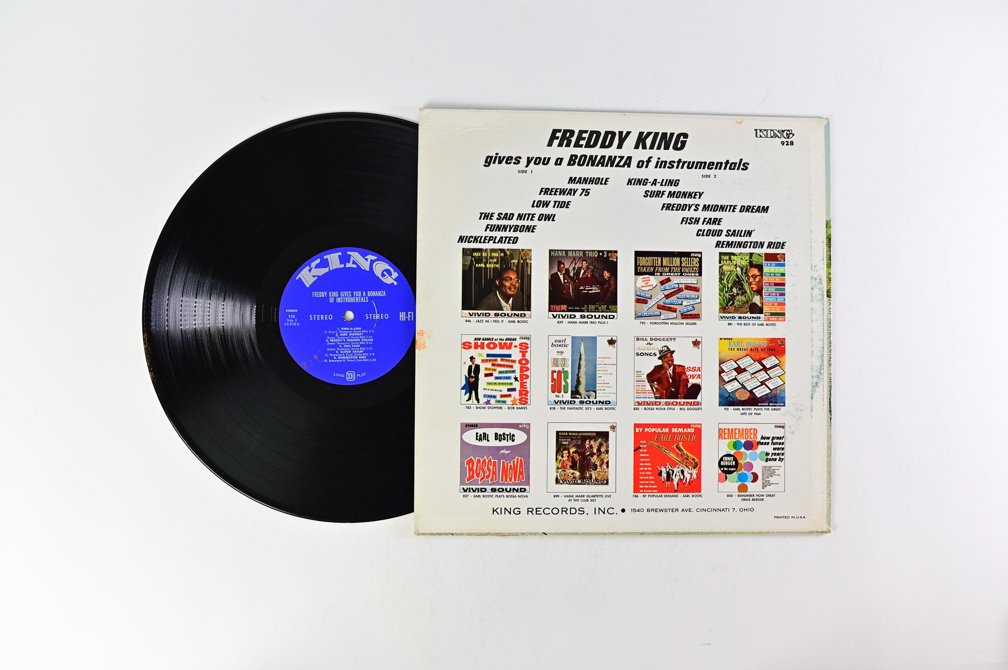 Freddie King - Gives You A Bonanza Of Instrumentals on King