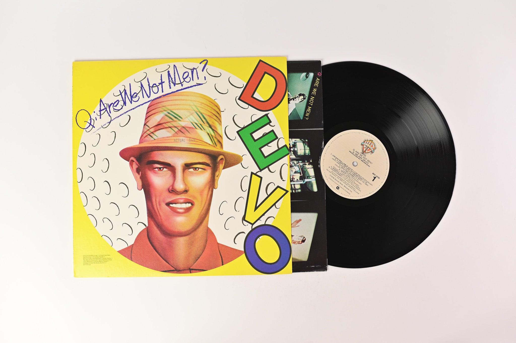 Devo - Q: Are We Not Men? A: We Are Devo! on Warner Bros