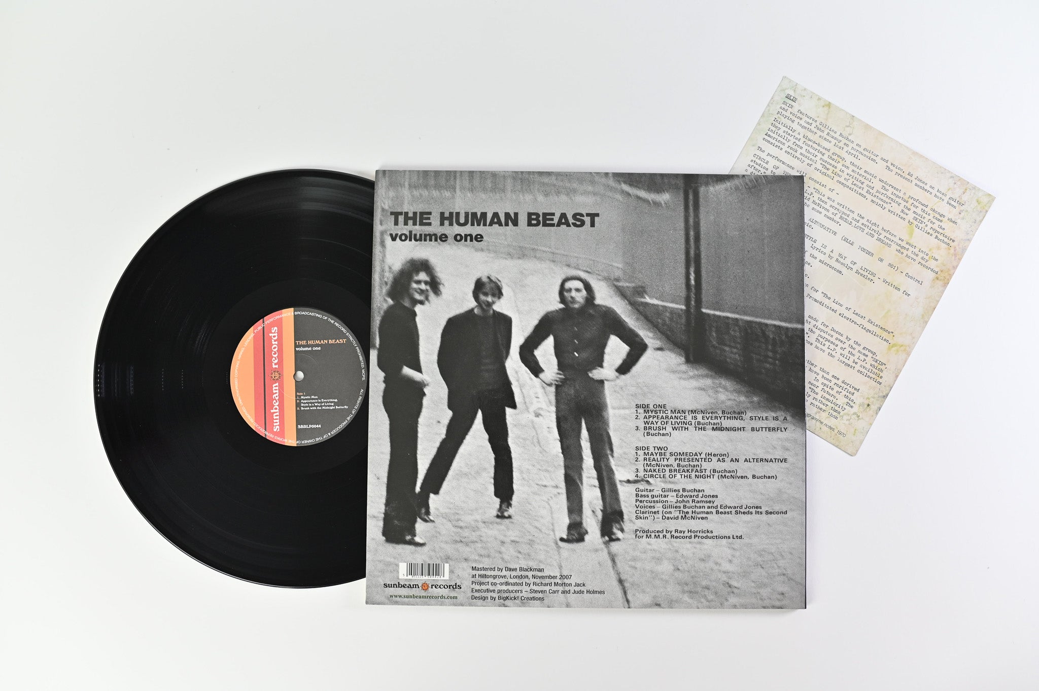 The Human Beast - Volume One on Sunbeam UK Reissue
