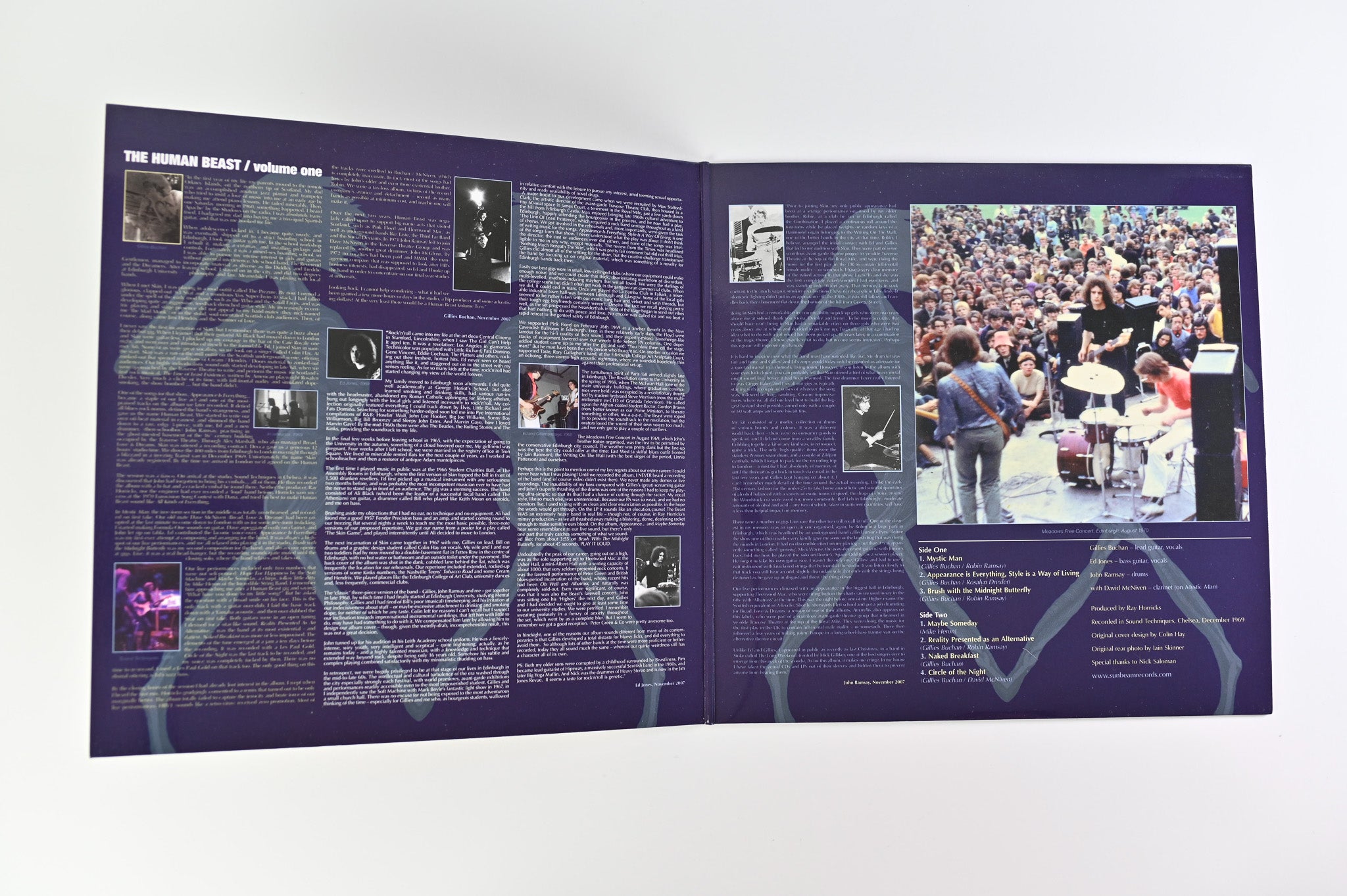 The Human Beast - Volume One on Sunbeam UK Reissue