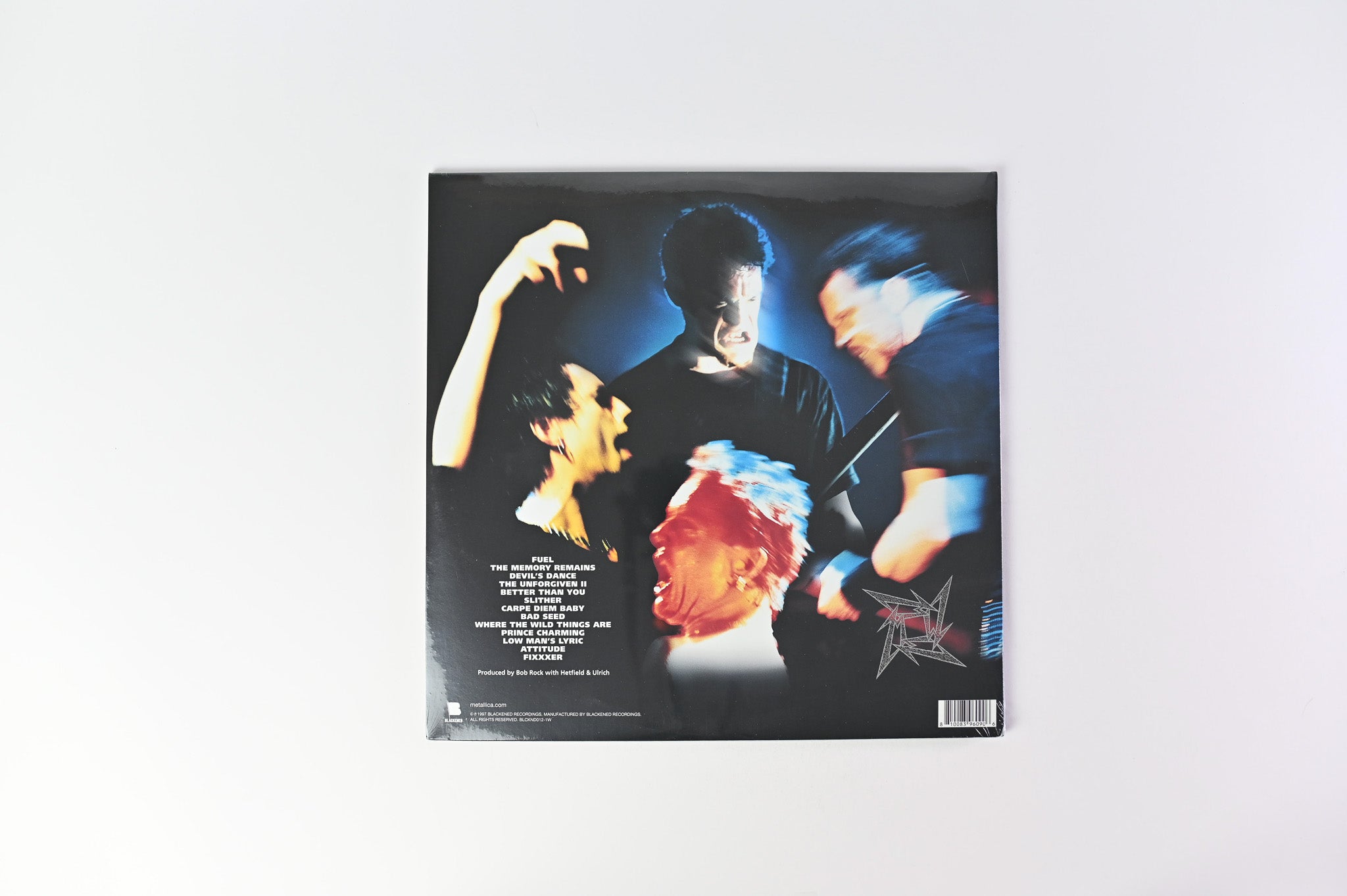 Metallica - Reload on Blackened Ltd Yellow Translucent Reissue Sealed