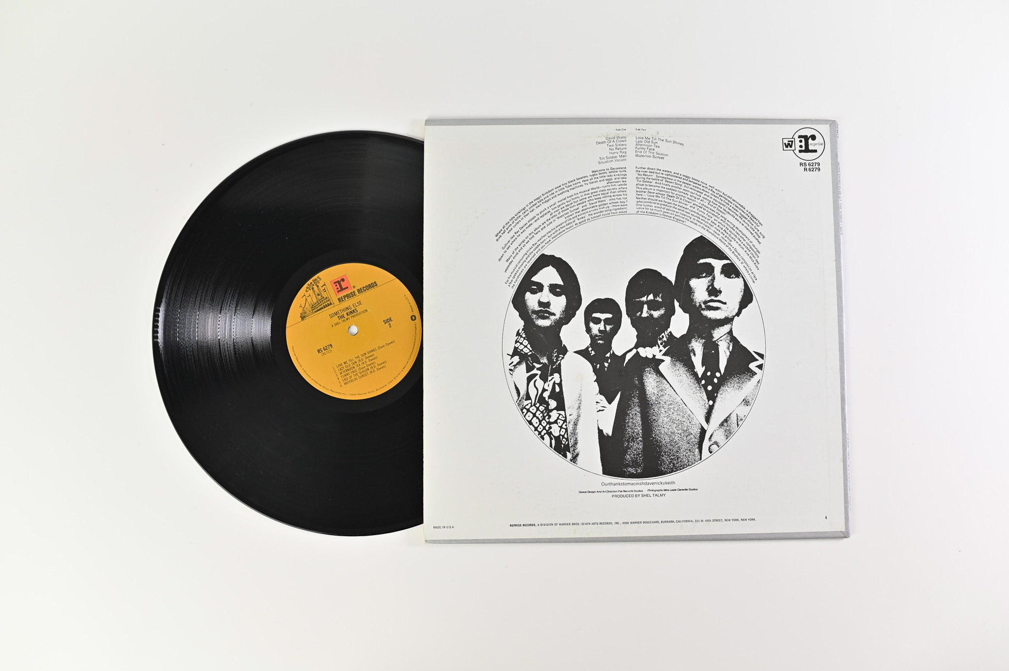 The Kinks - Something Else By The Kinks on Reprise Reissue