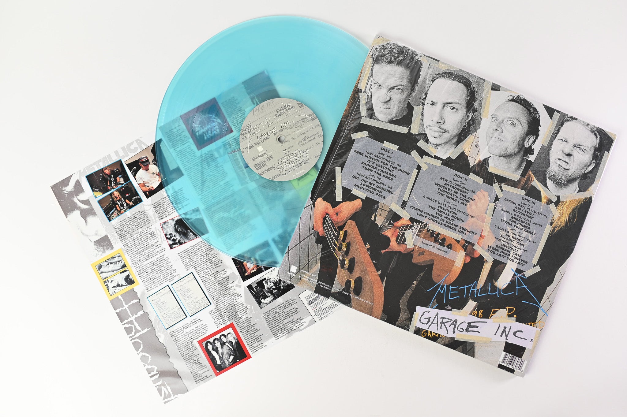 Metallica - Garage Inc. on Blackened Ltd Blue Reissue