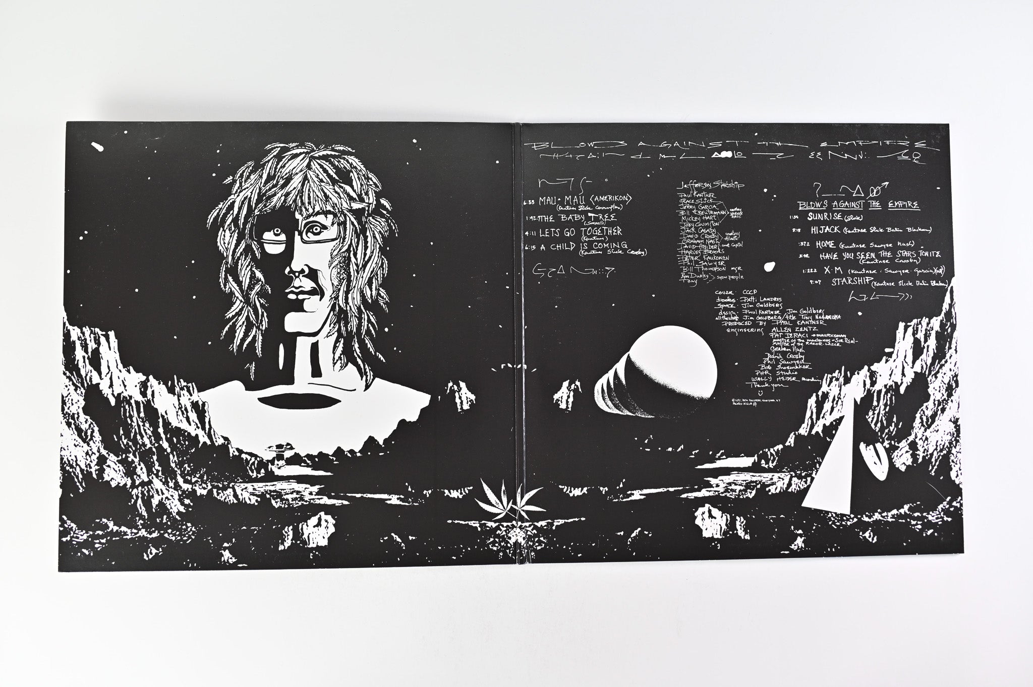 Paul Kantner - Blows Against The Empire on RCA Legacy RSD BF 2020 Ltd Green Marble Reissue