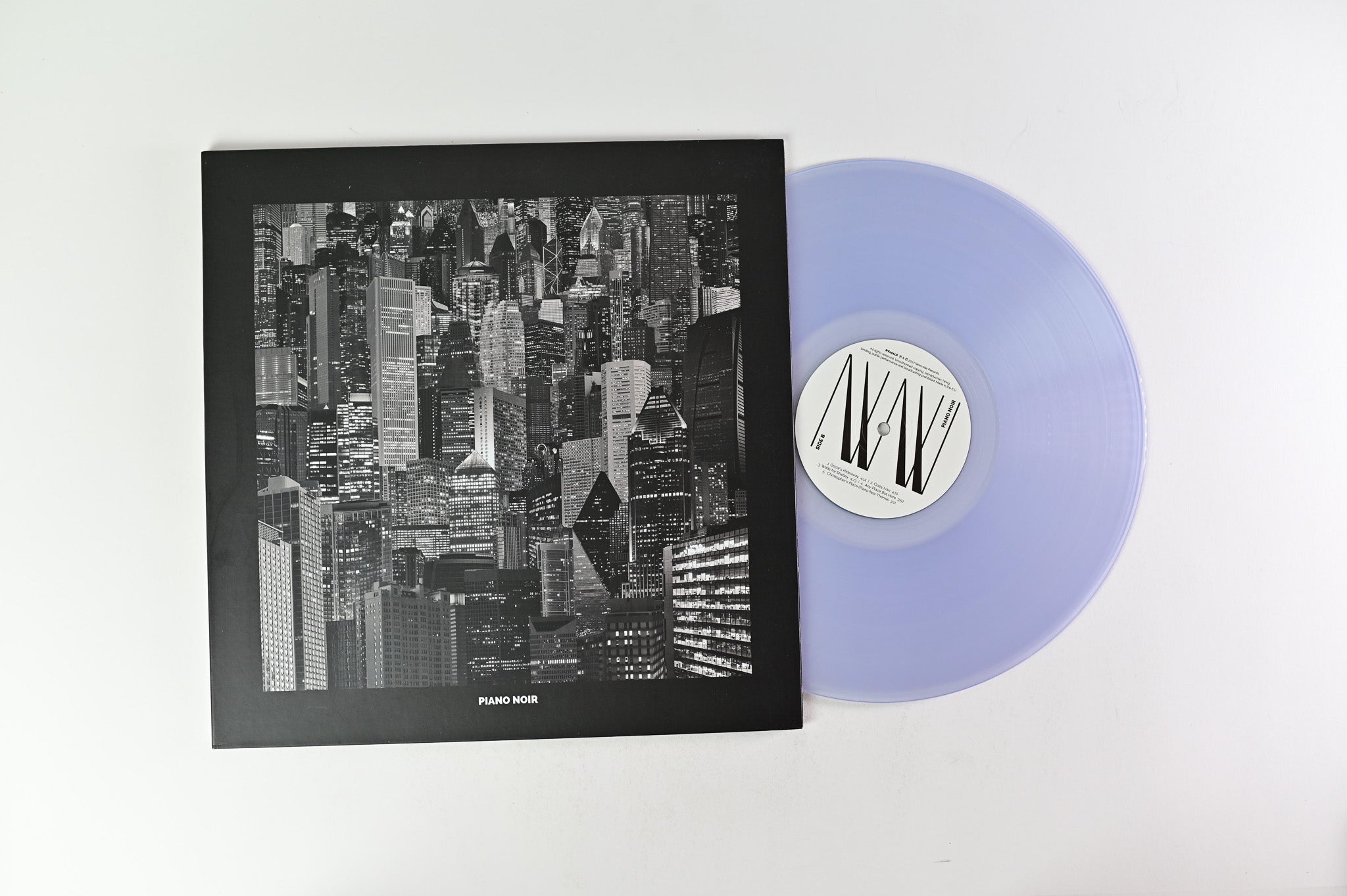 Michael Blake - Piano Noir on Newvelle Records Clear Vinyl