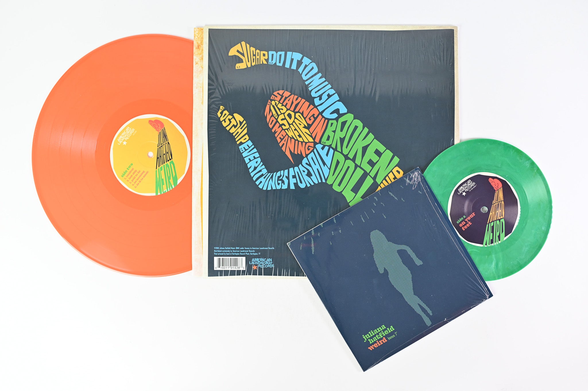 Juliana Hatfield - Weird on American Laundromat Ltd Orange Vinyl with Bonus 7-Inch