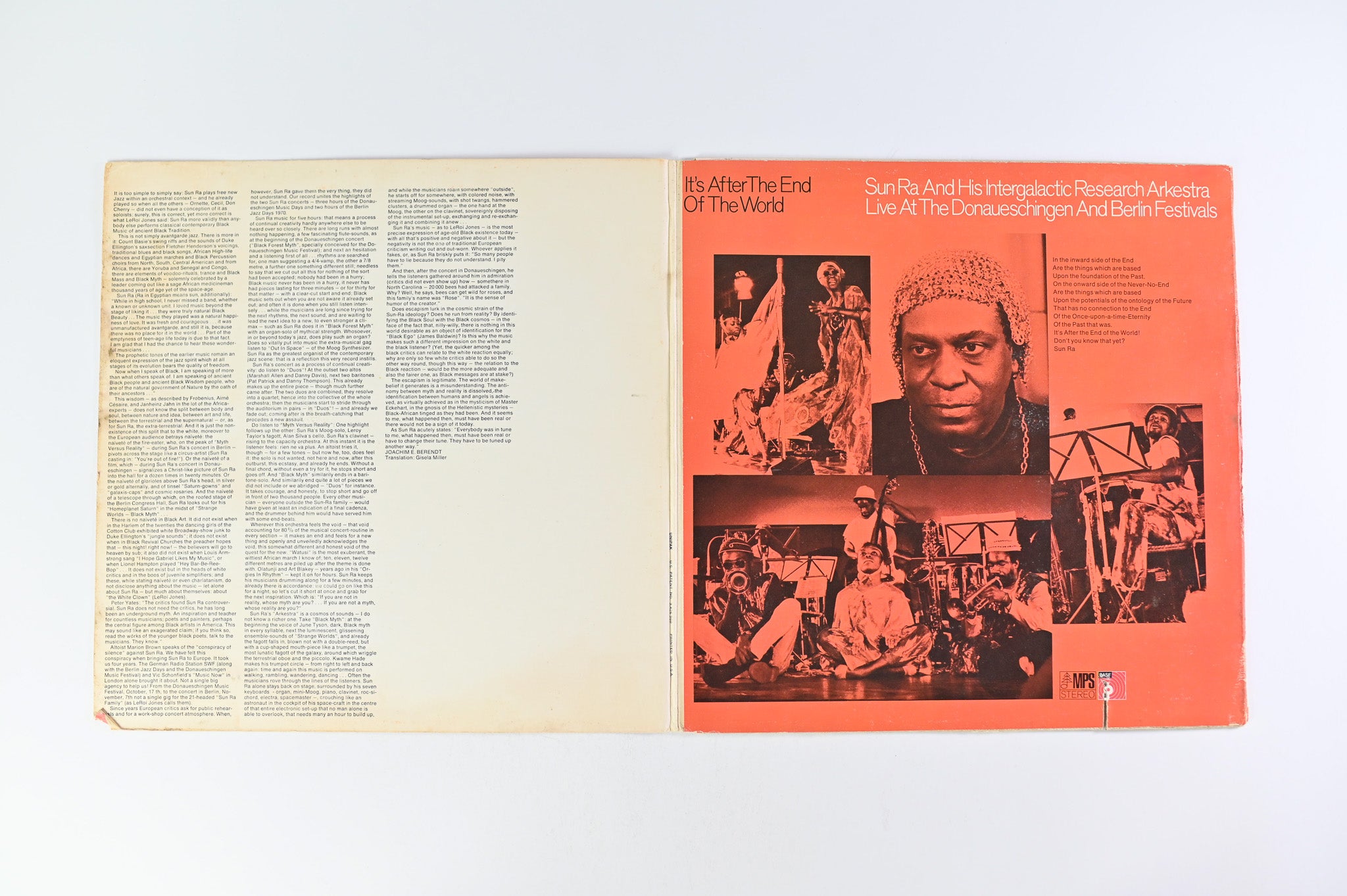 The Sun Ra Arkestra - It's After The End Of The World (Live At The Donaueschingen And Berlin Festivals) on MPS