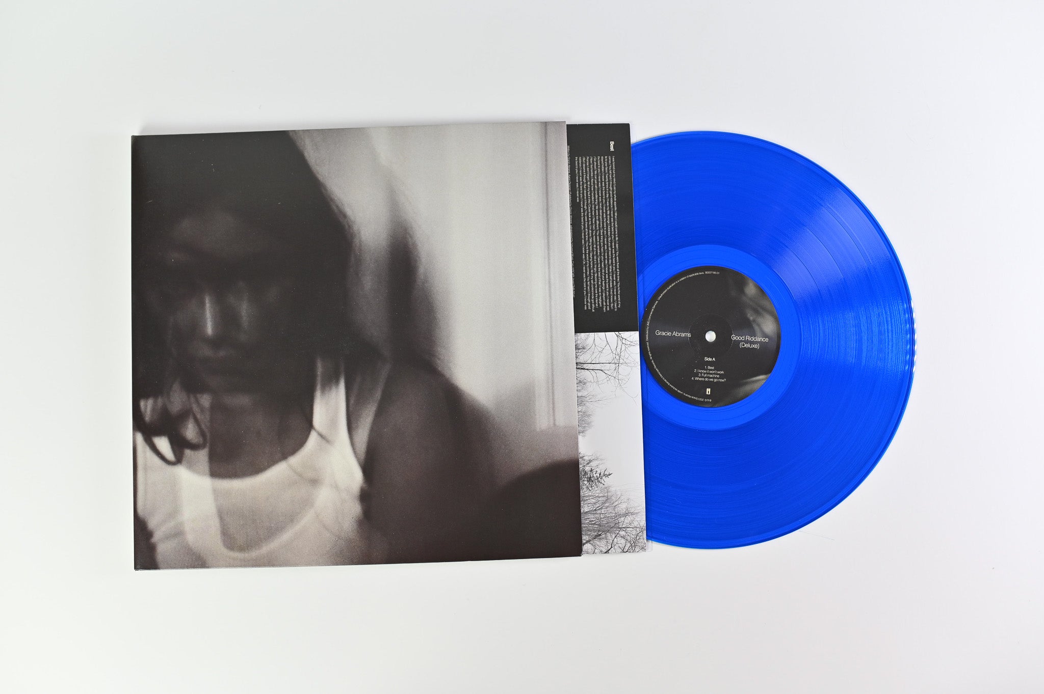 Gracie Abrams - Good Riddance on Interscope Ltd Blue Translucent With Signed Insert
