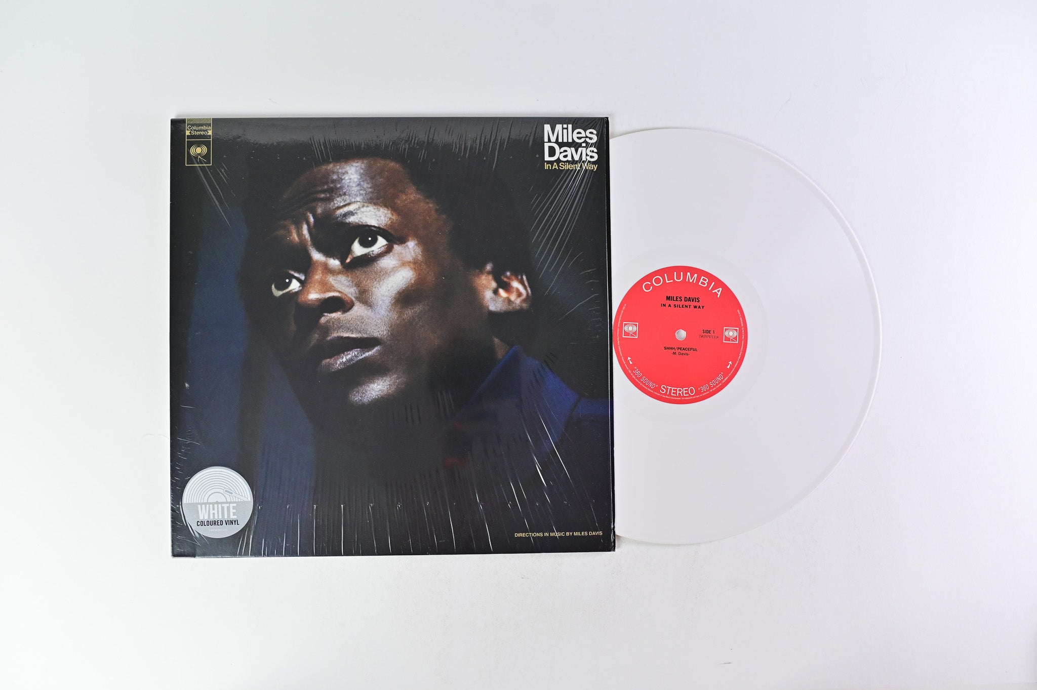 Miles Davis - In A Silent Way Reissue on Columbia White Vinyl