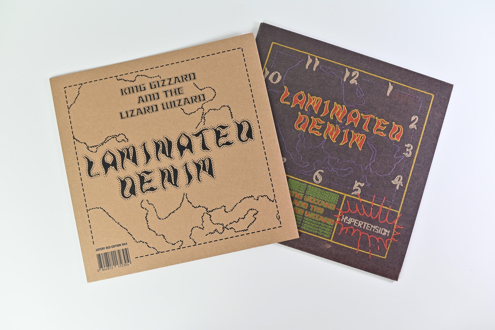 King Gizzard And The Lizard Wizard - Laminated Denim Ltd Artery Red Edition