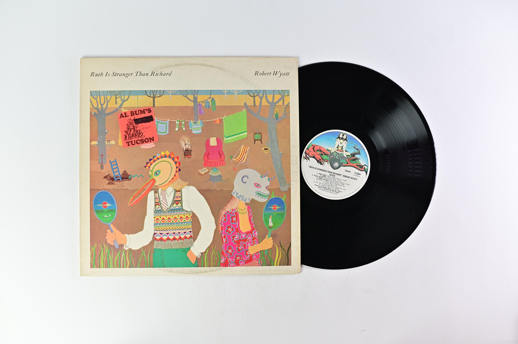 Robert Wyatt - Ruth Is Stranger Than Richard on Virgin UK