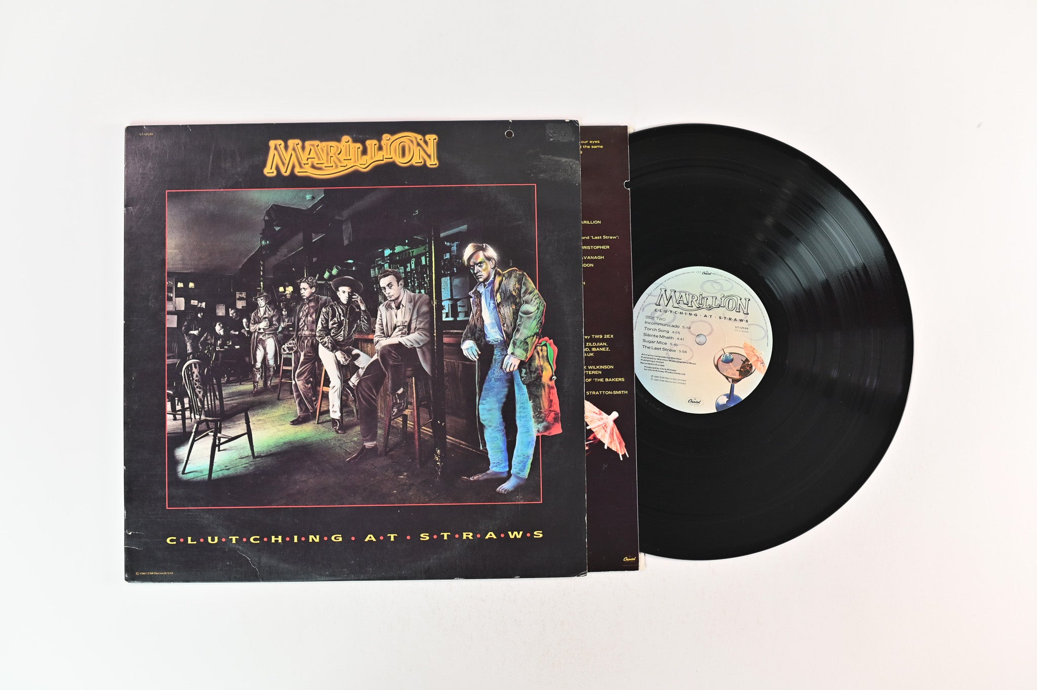 Marillion - Clutching At Straws on Capitol Records