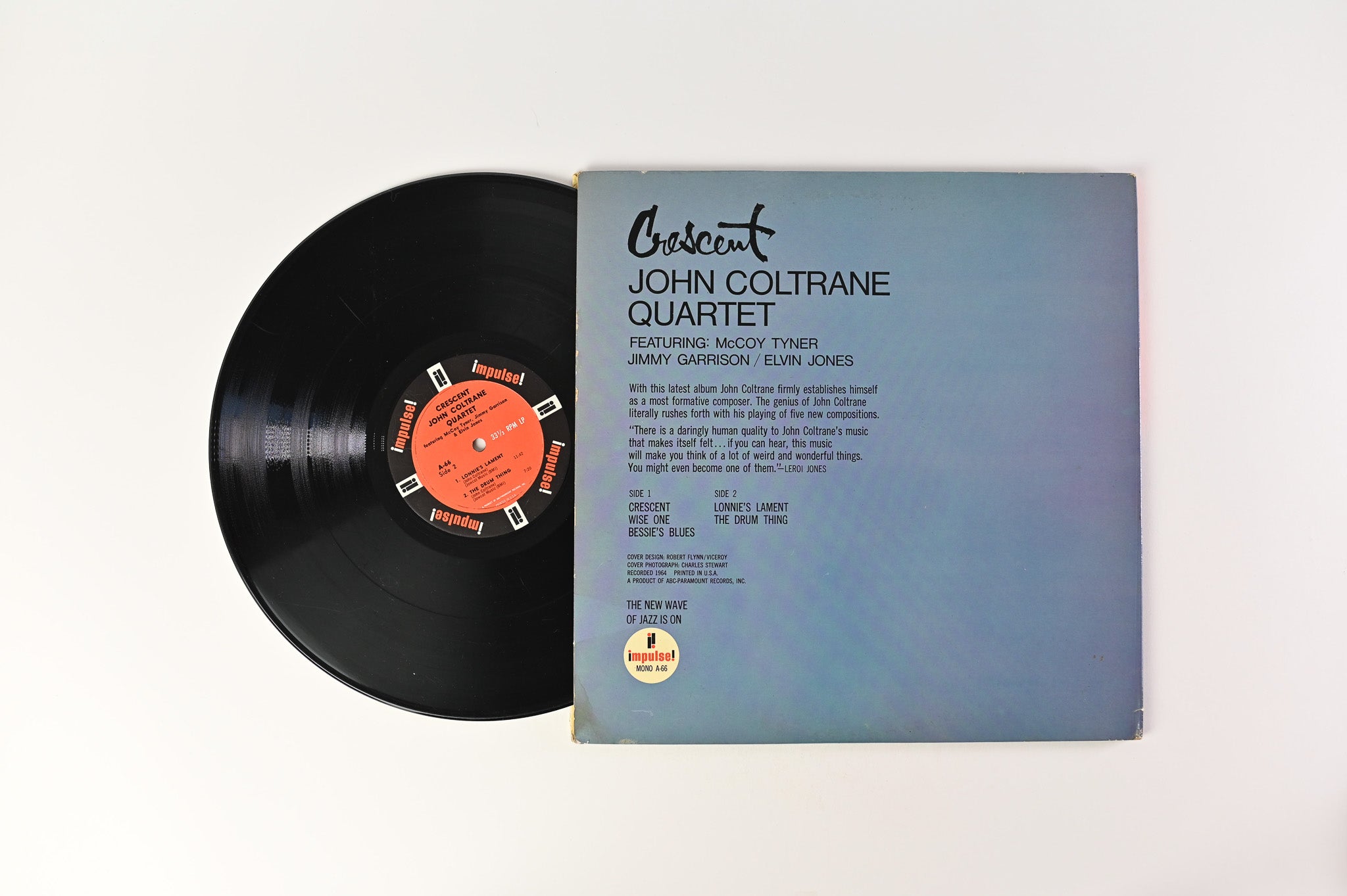 The John Coltrane Quartet - Crescent on Impulse Mono Gatefold