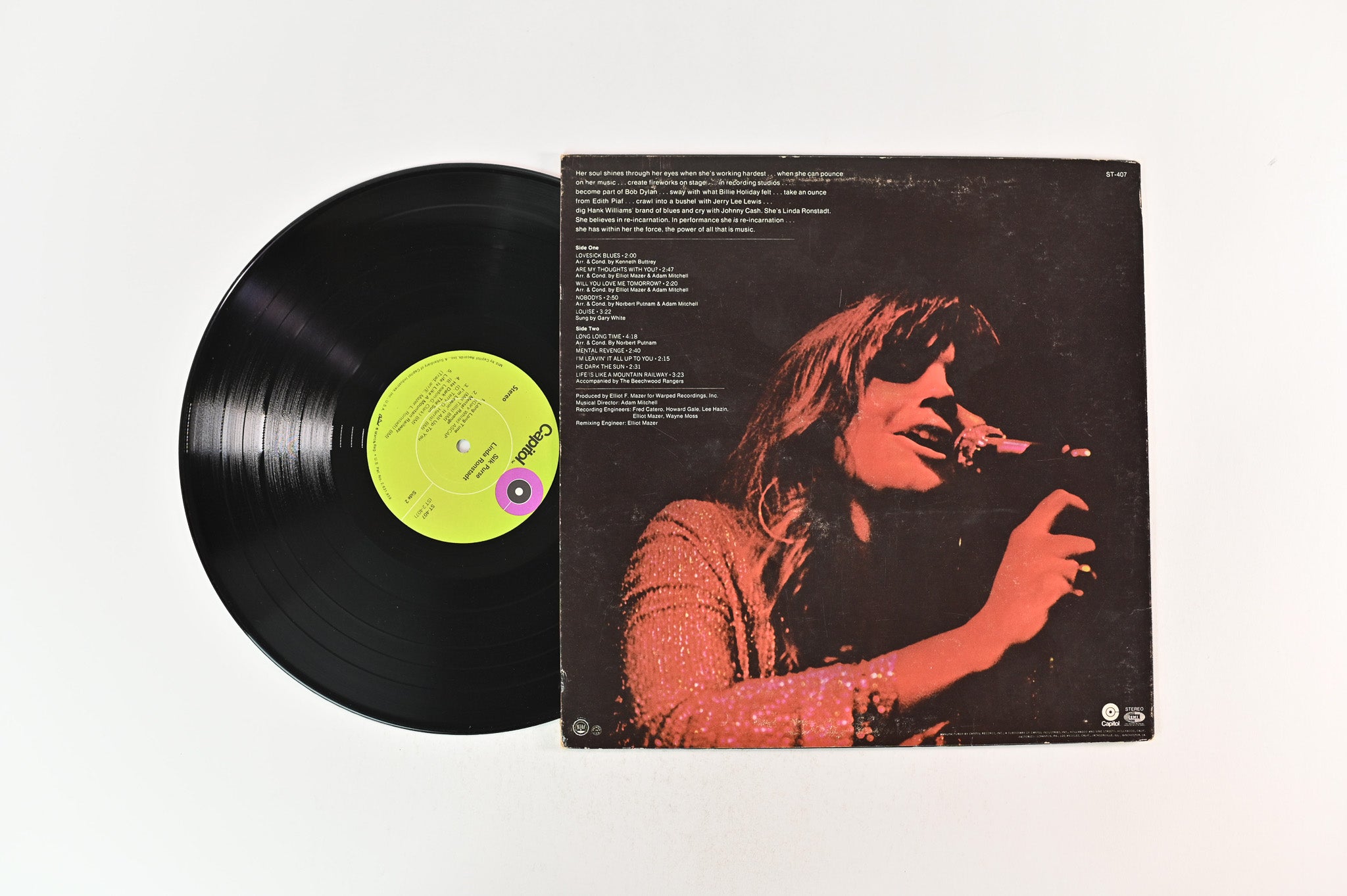 Linda Ronstadt - Silk Purse on Capitol Records