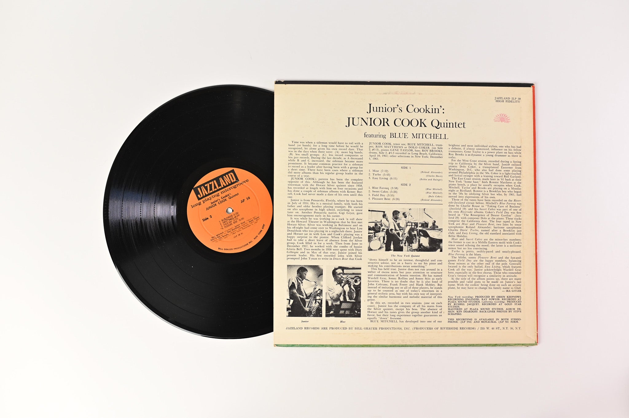 The Junior Cook Quintet - Junior's Cookin'