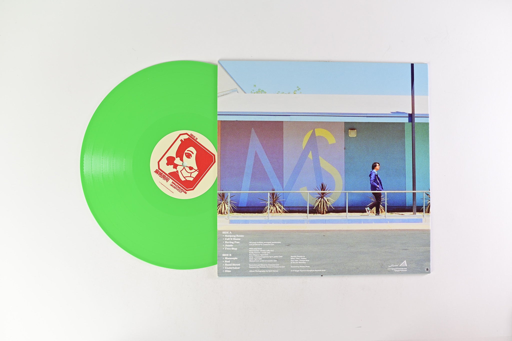 Ginger Root - Mahjong Room on Acrophase Records Green Vinyl