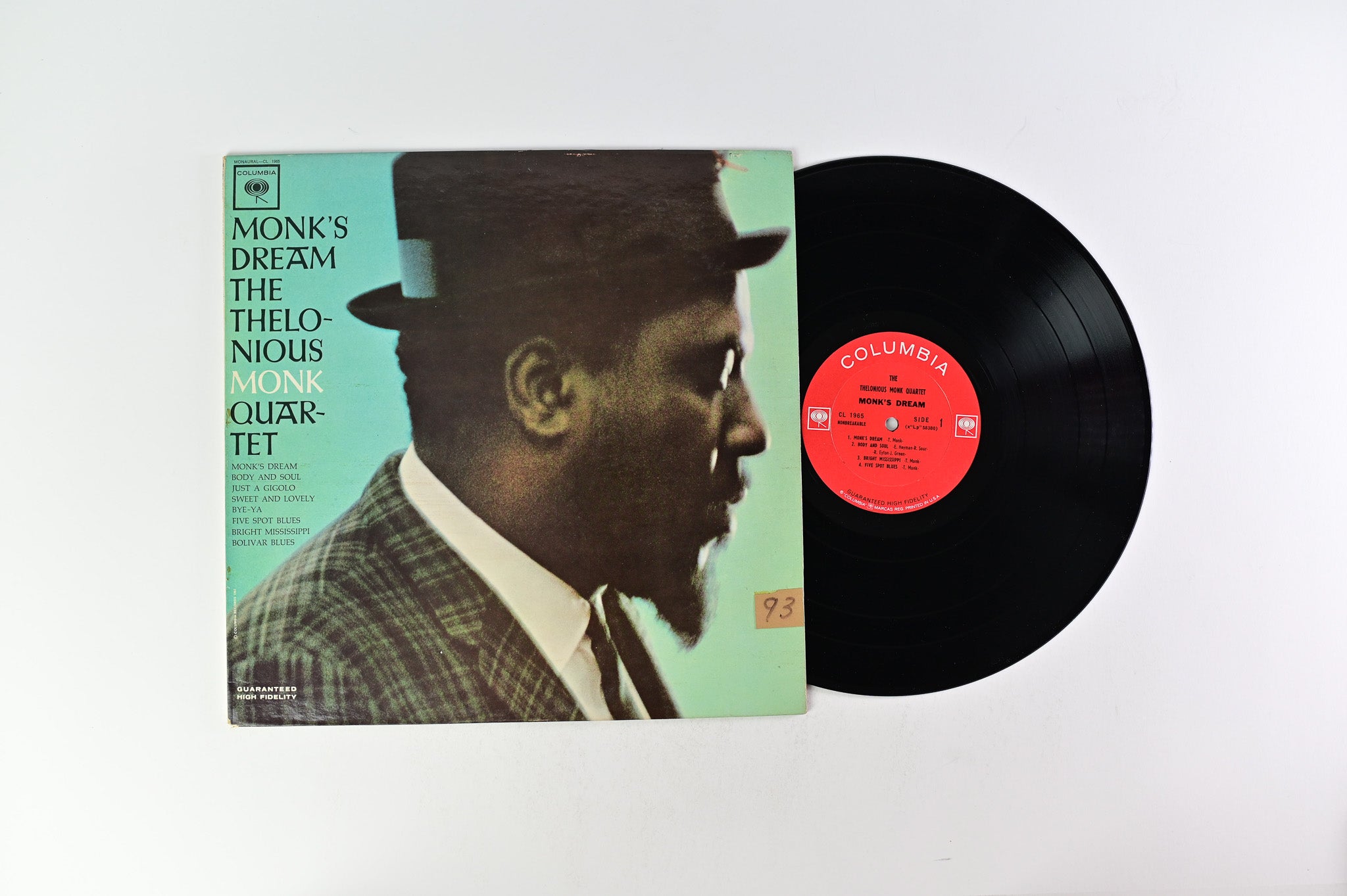 The Thelonious Monk Quartet - Monk's Dream on Columbia 2 Eye Mono