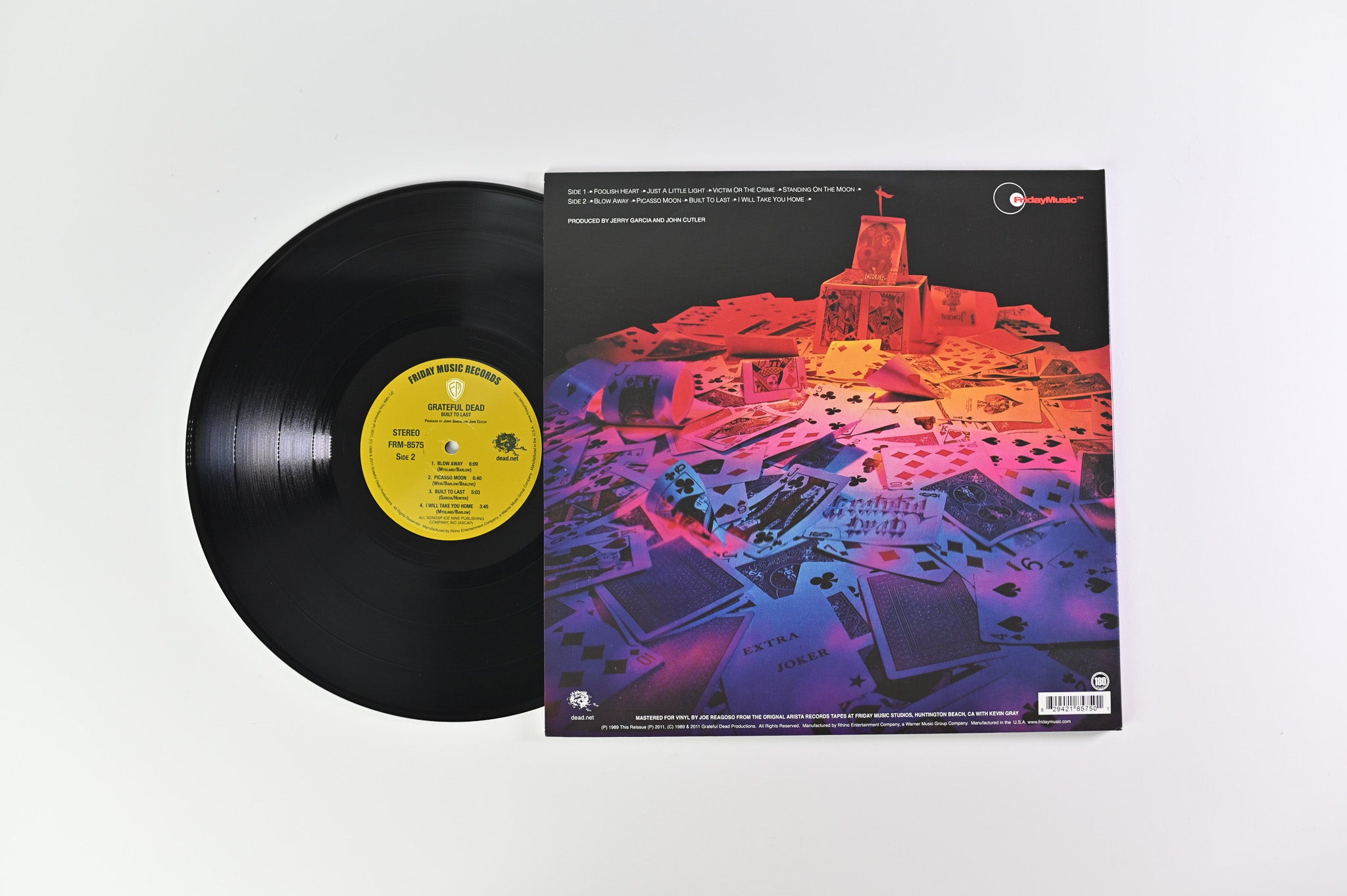 The Grateful Dead - Built To Last on Friday Music 180 Gram Reissue