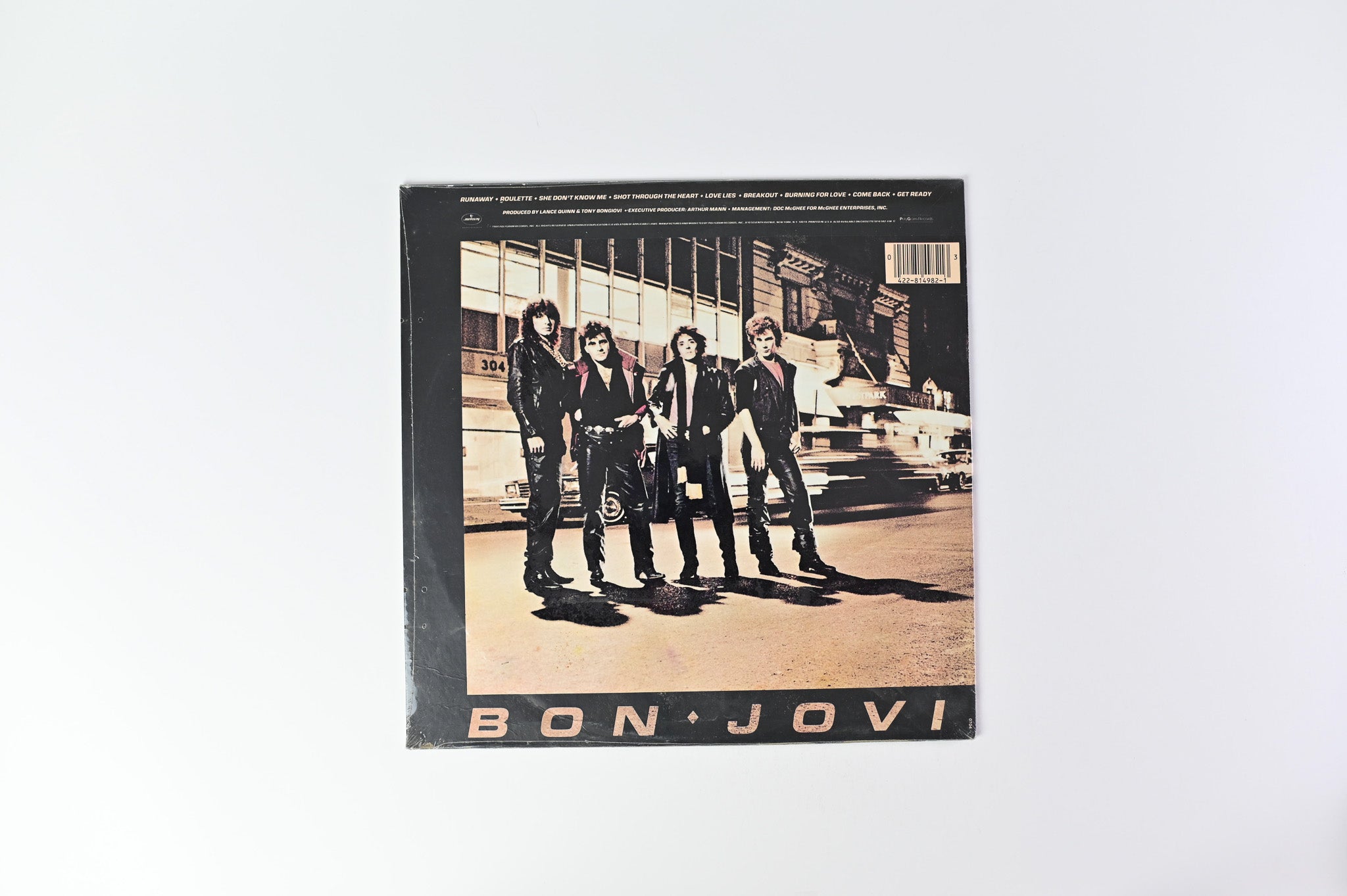 Bon Jovi - Bon Jovi on Mercury 1980s Pressing Sealed