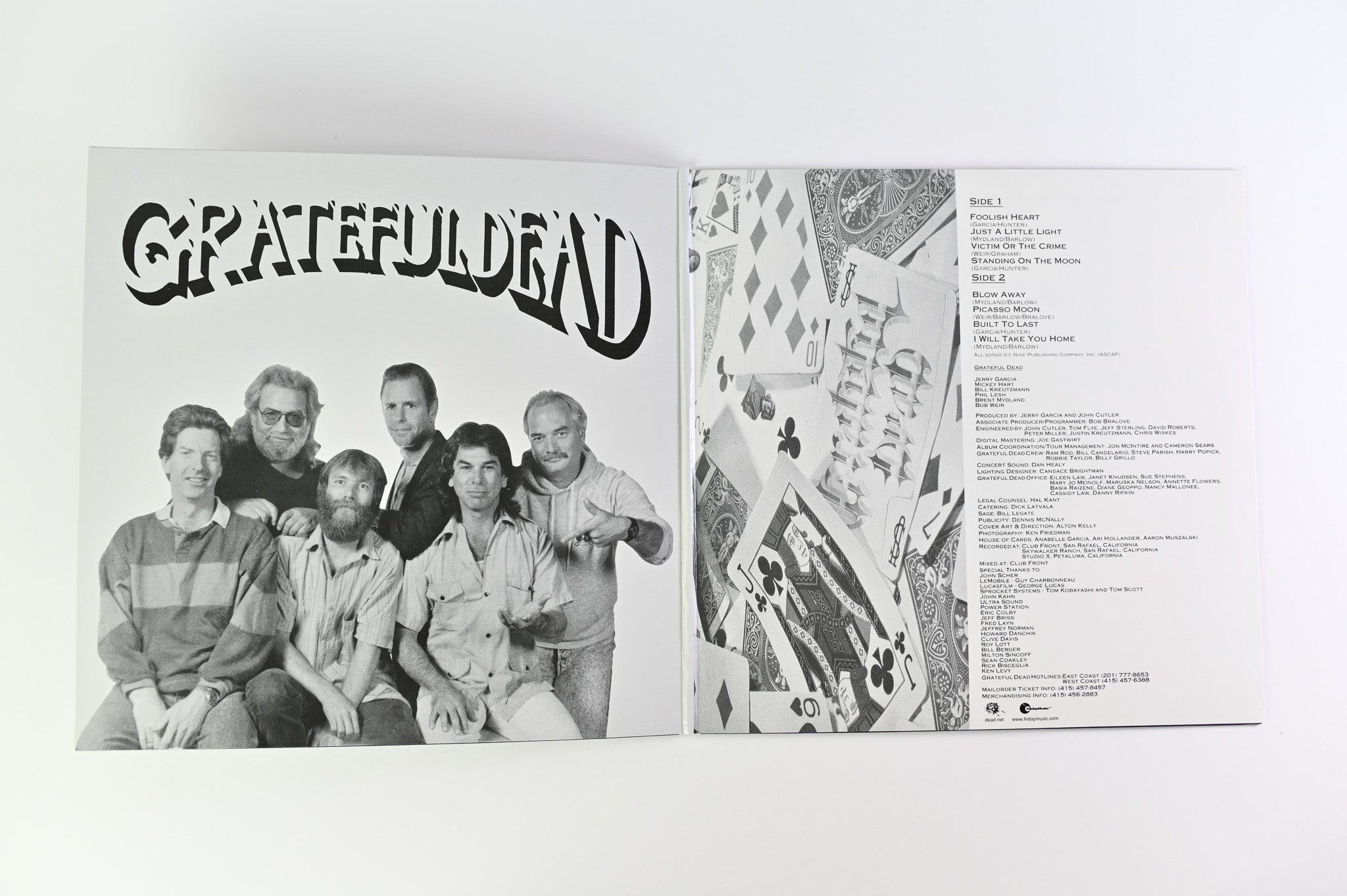 The Grateful Dead - Built To Last on Friday Music 180 Gram Reissue