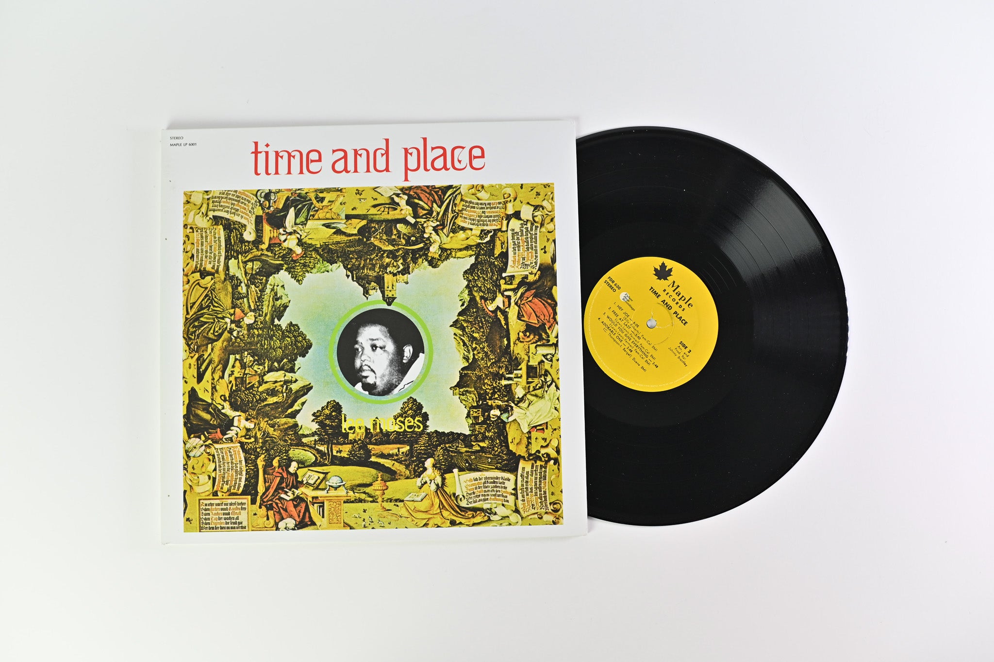 Lee Moses - Time And Place on Maple Future Days Reissue