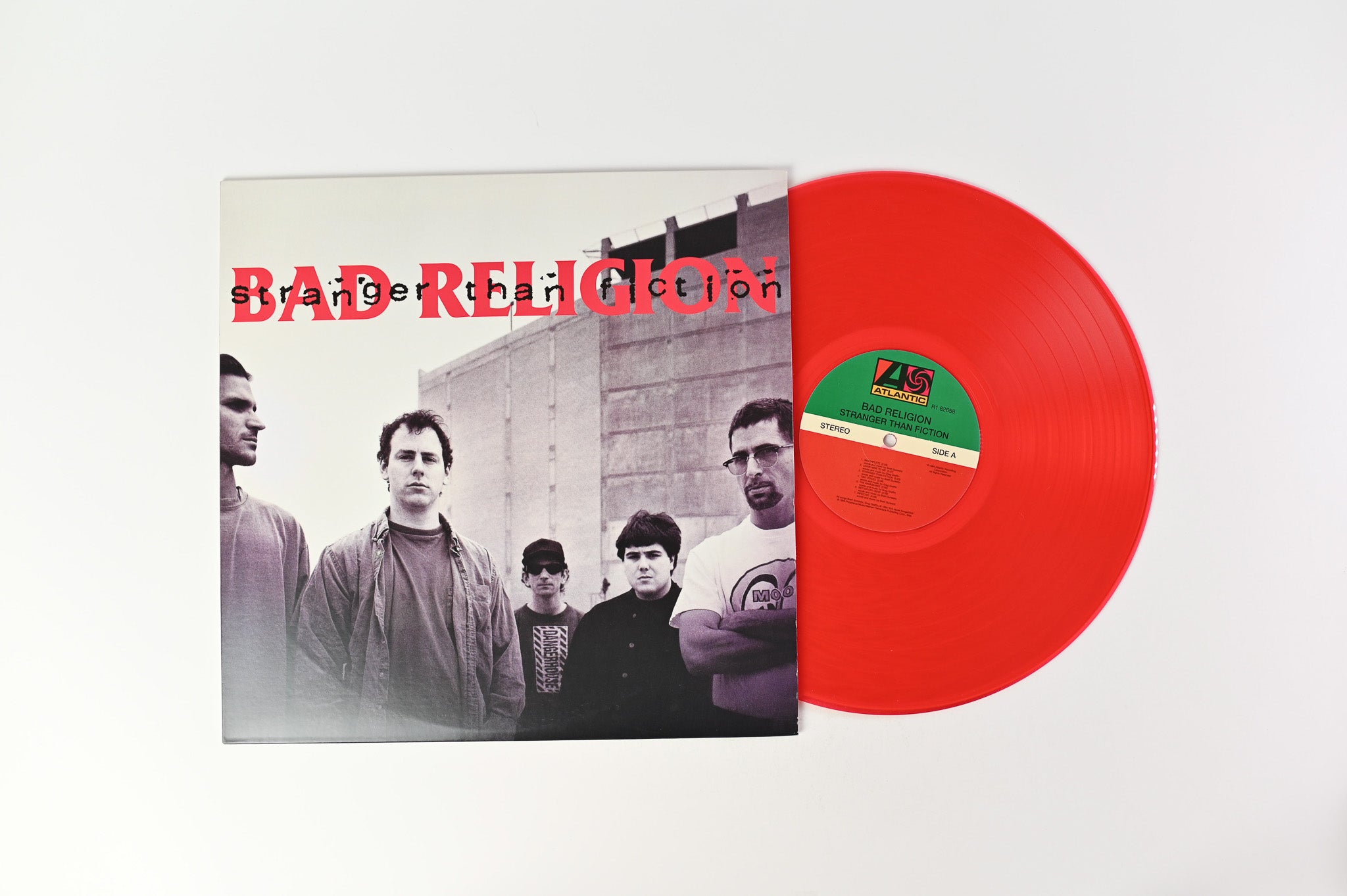 Bad Religion - Stranger Than Fiction on Atlantic Red Clear Reissue